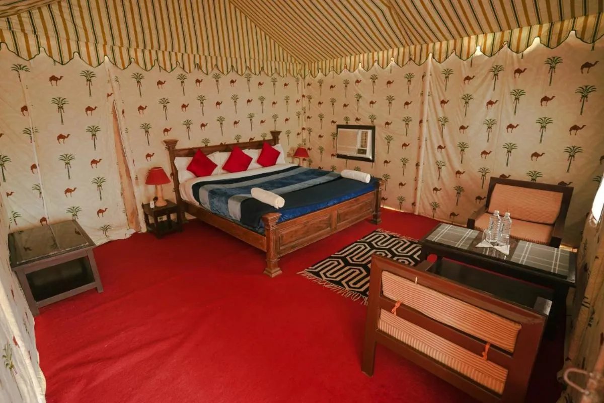 Bed in Prince Desert Camp