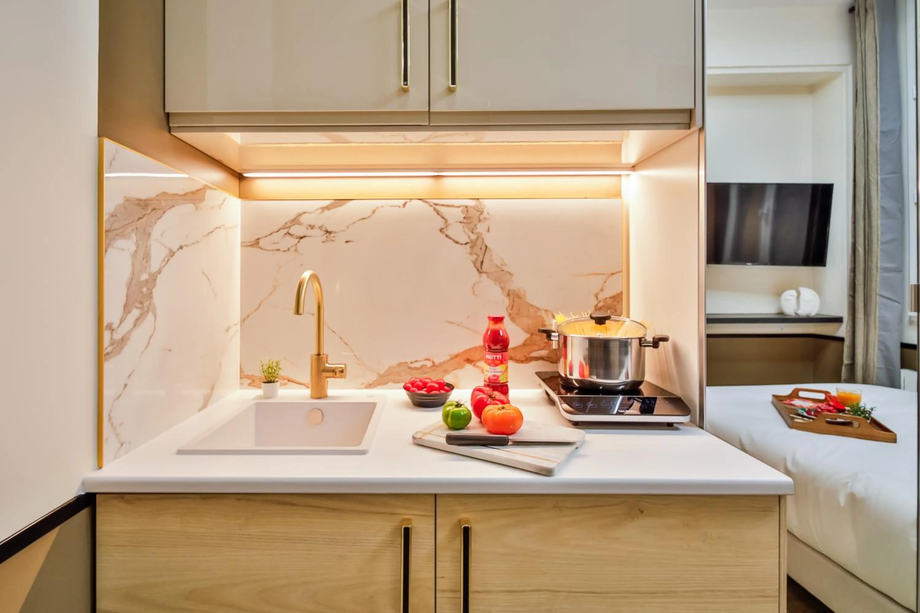 Kitchen or kitchenette in WS Opéra - Edimbourg