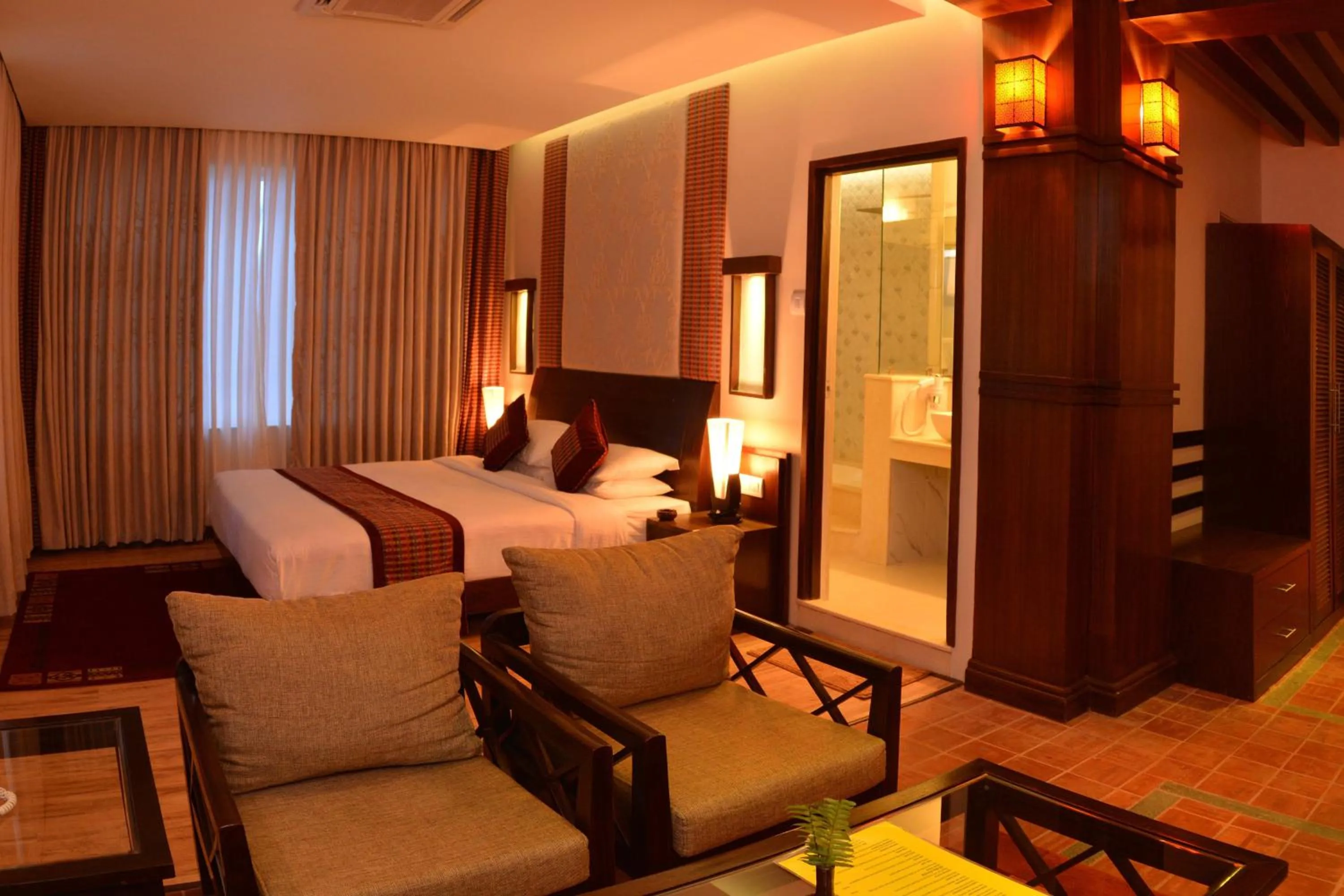 Photo of the whole room, Bed in Hotel Marshyangdi