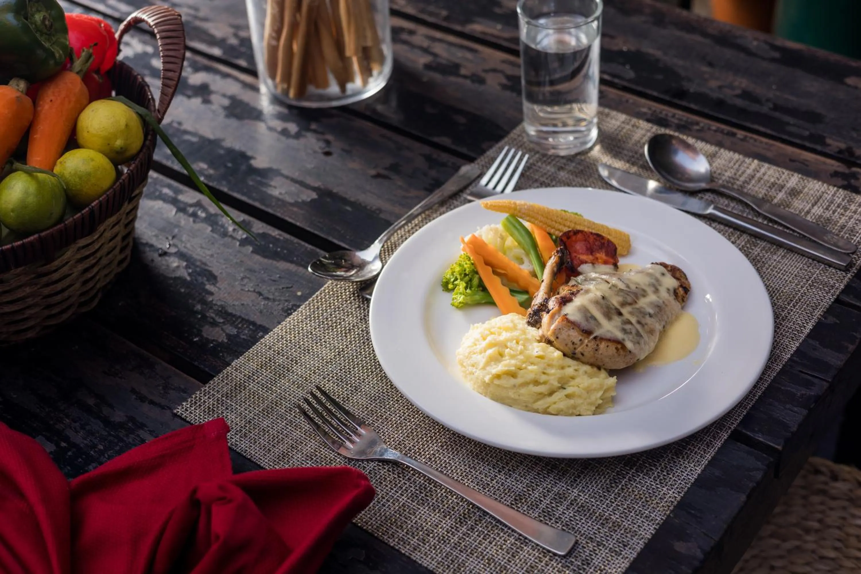 Food in Hotel Marshyangdi