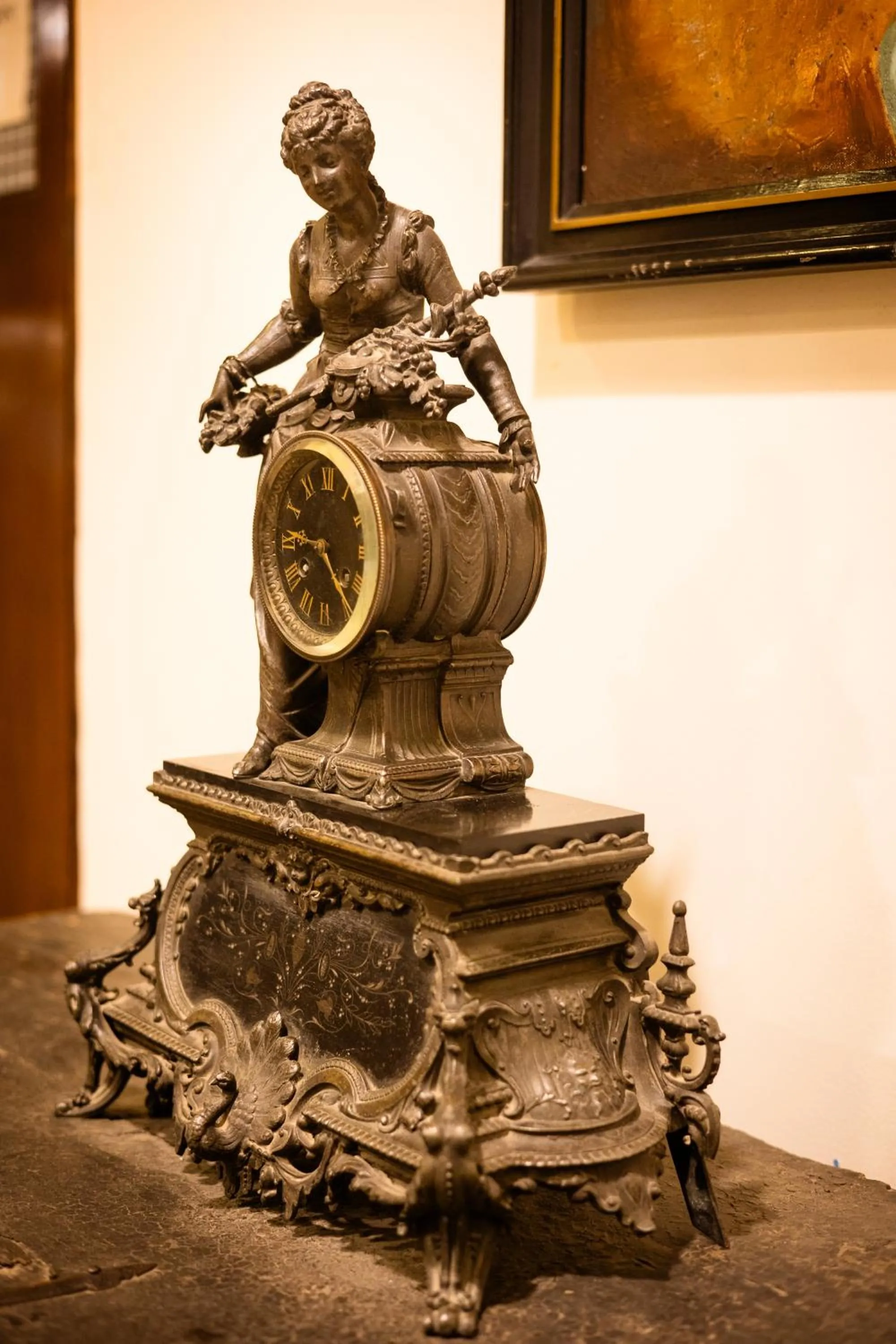 Decorative detail in Hotel Marshyangdi