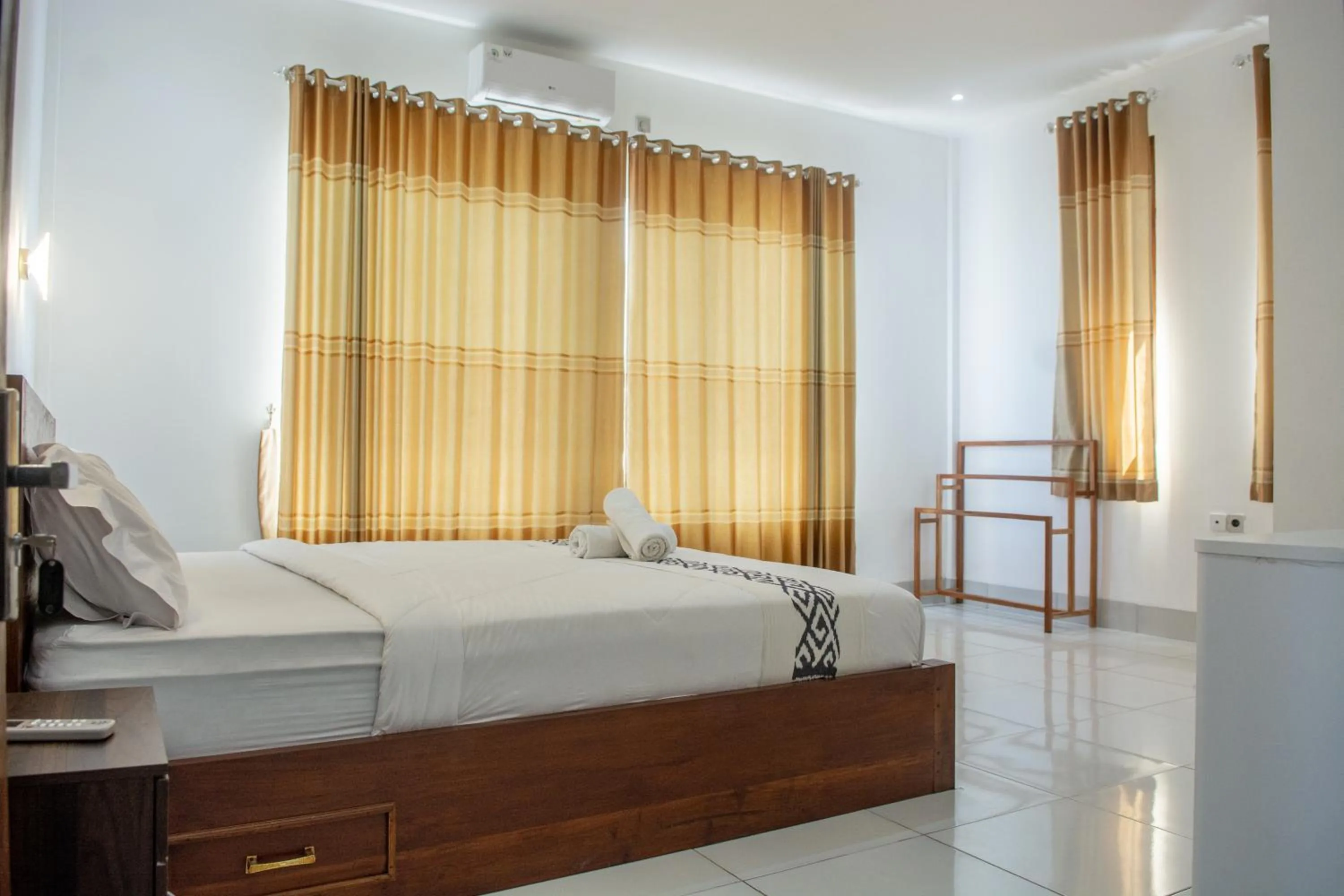 Bed in Turtle House Lombok