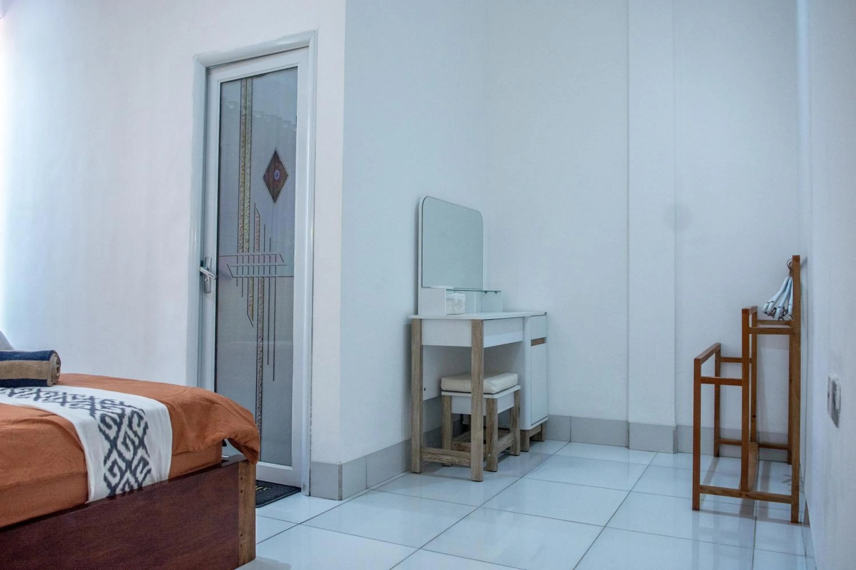 Bed in Turtle House Lombok