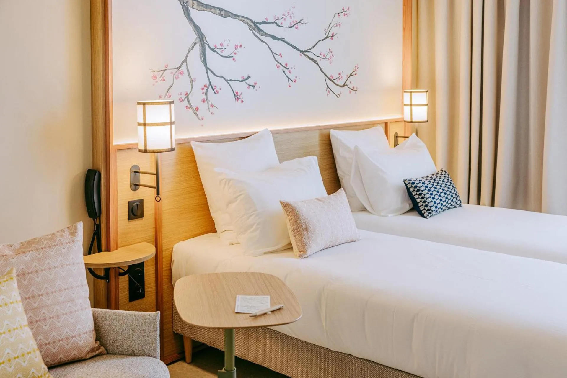 Bed in Sangha Toulouse