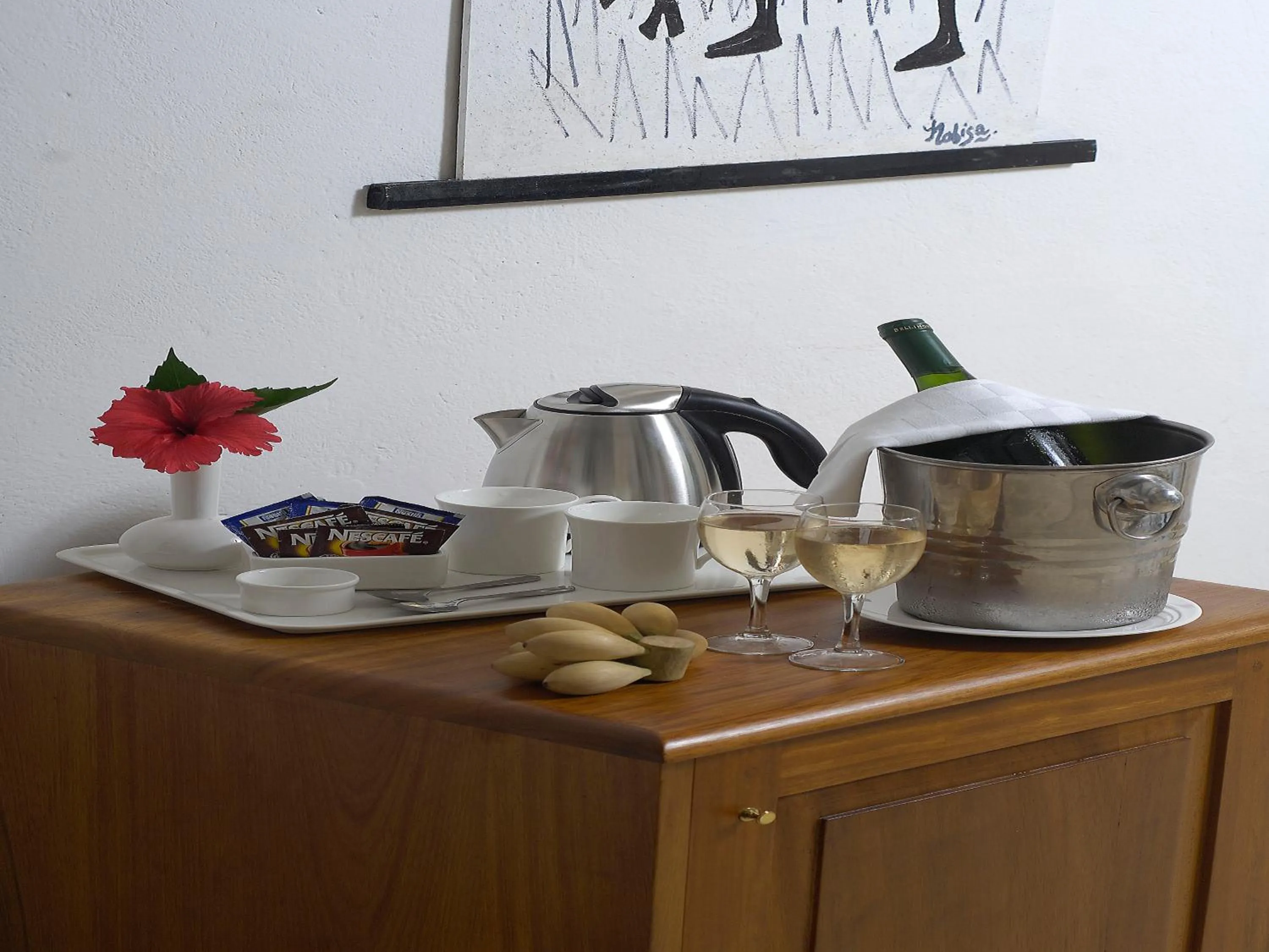 Coffee/tea facilities in Pinewood Beach Resort and Spa