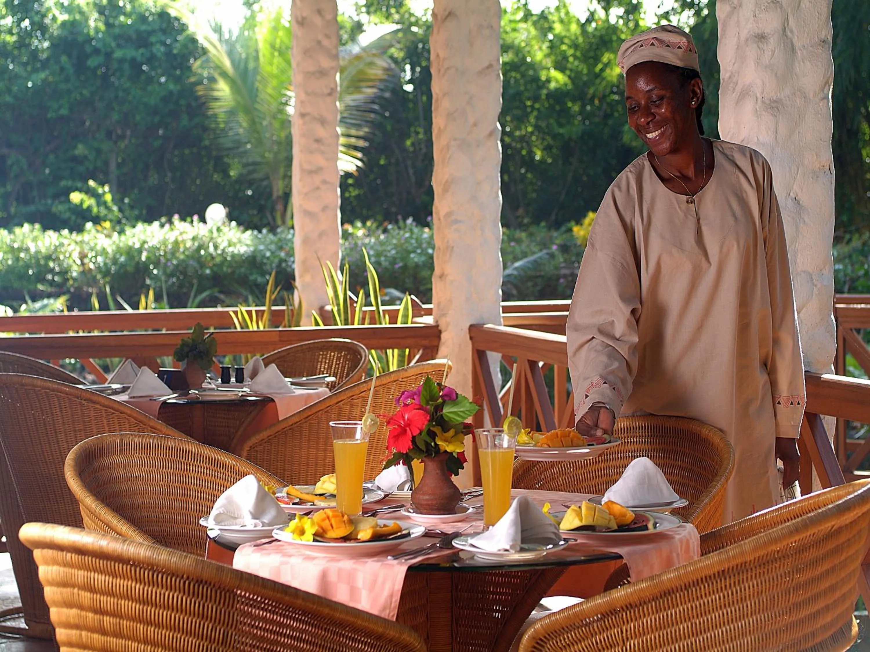 Food in Pinewood Beach Resort and Spa