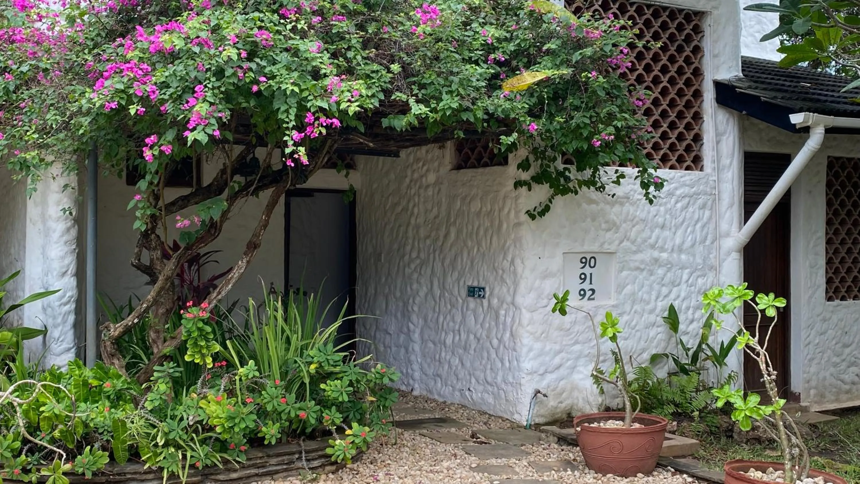Facade/entrance in Pinewood Beach Resort and Spa