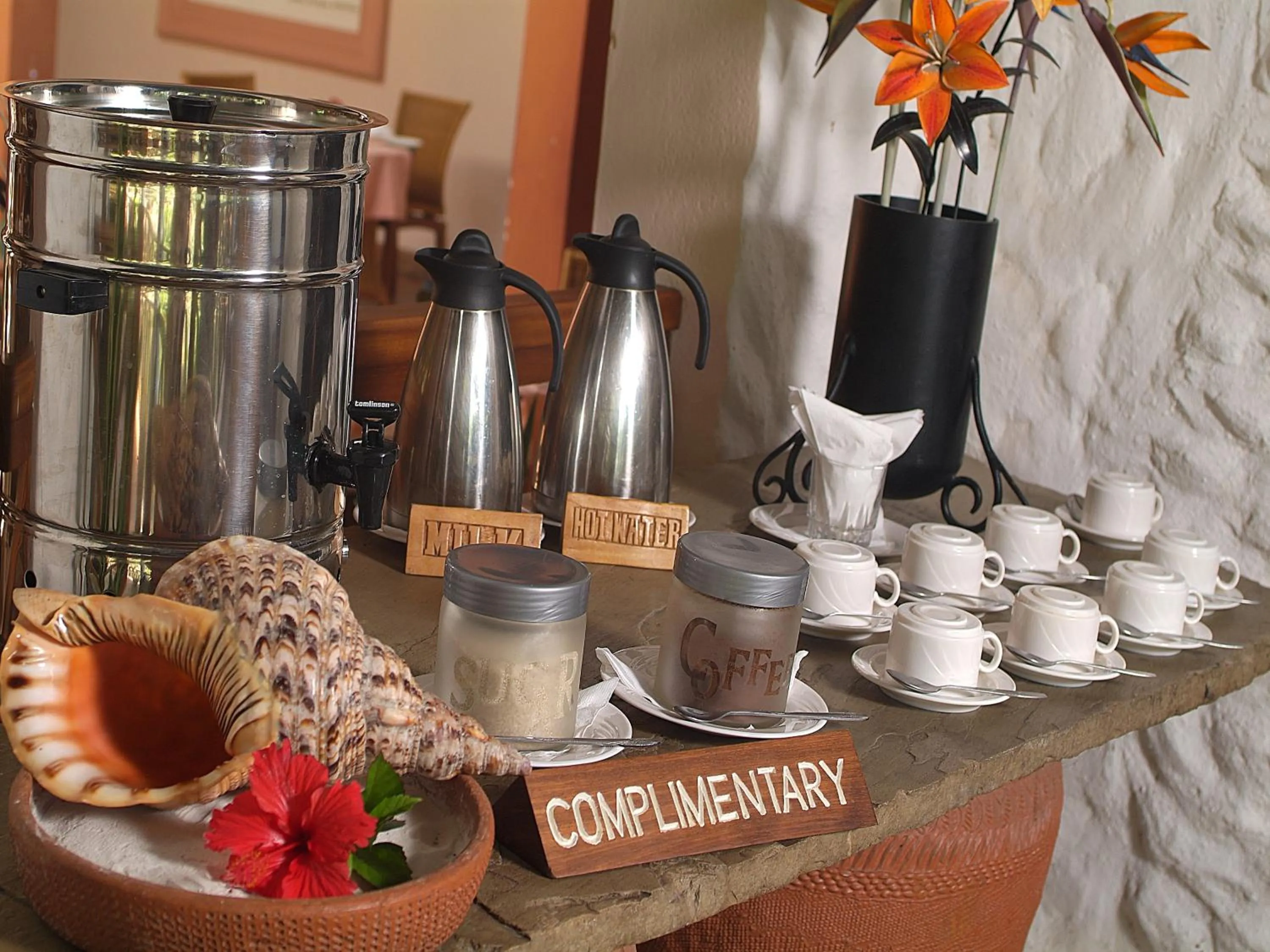 Coffee/tea facilities in Pinewood Beach Resort and Spa