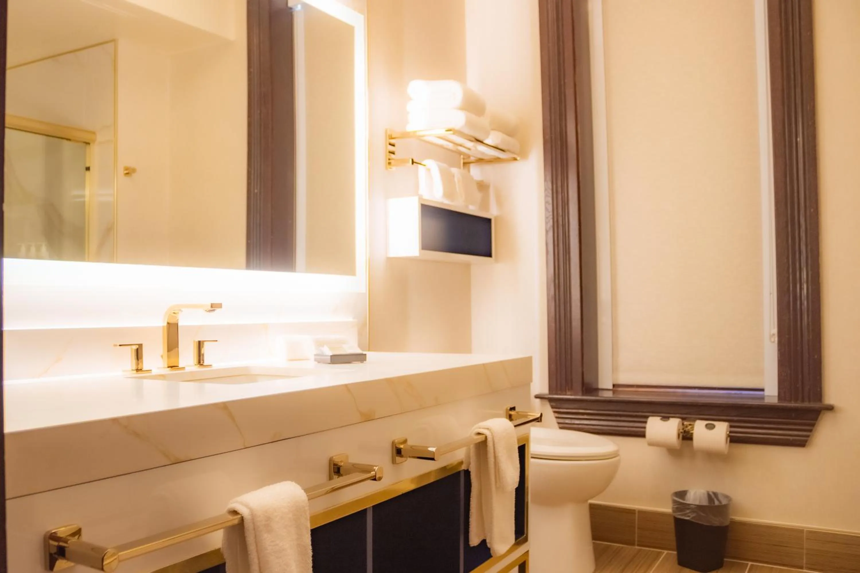Bathroom in Rocksino by Hard Rock Deadwood