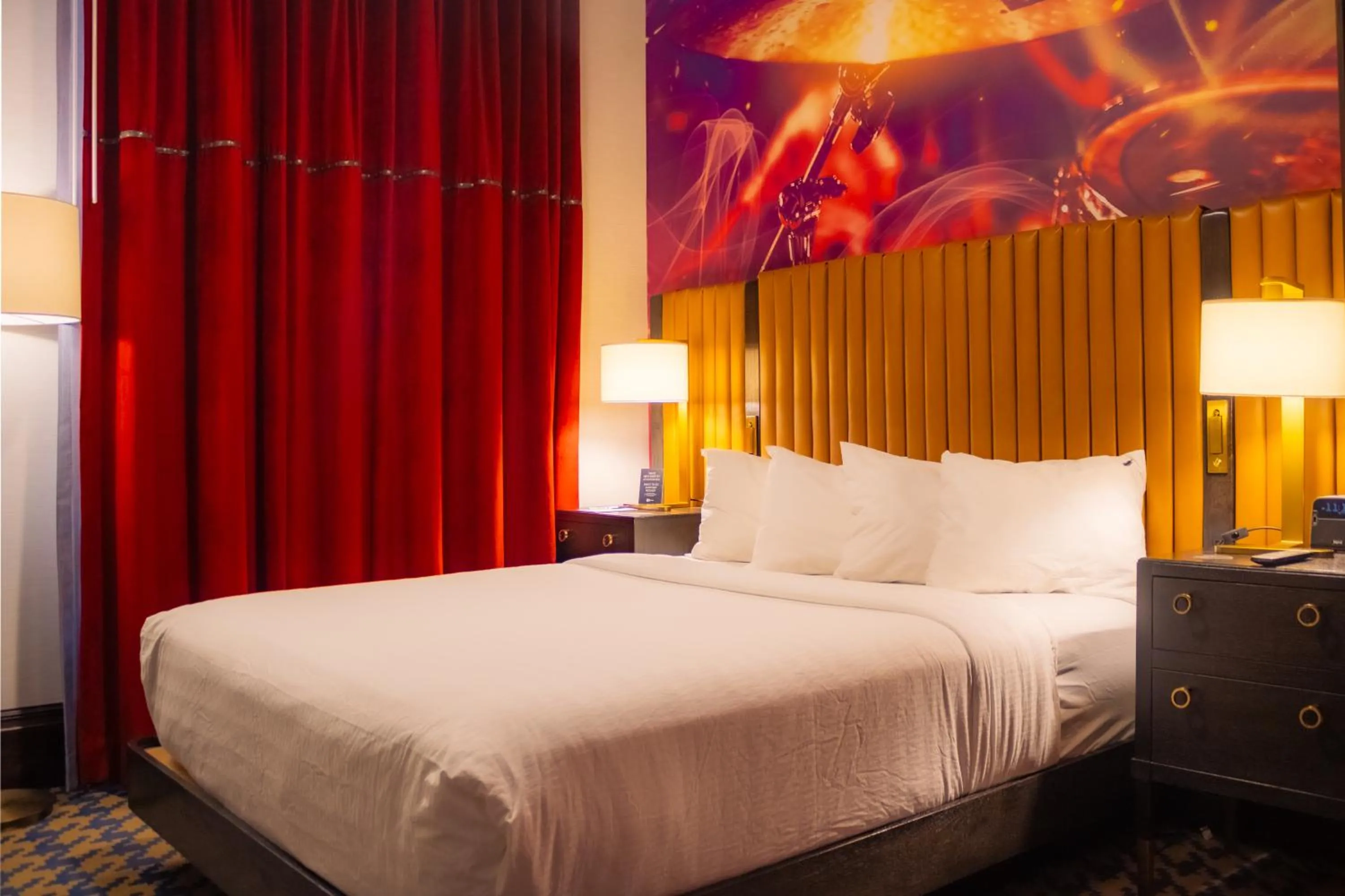 Bed in Rocksino by Hard Rock Deadwood