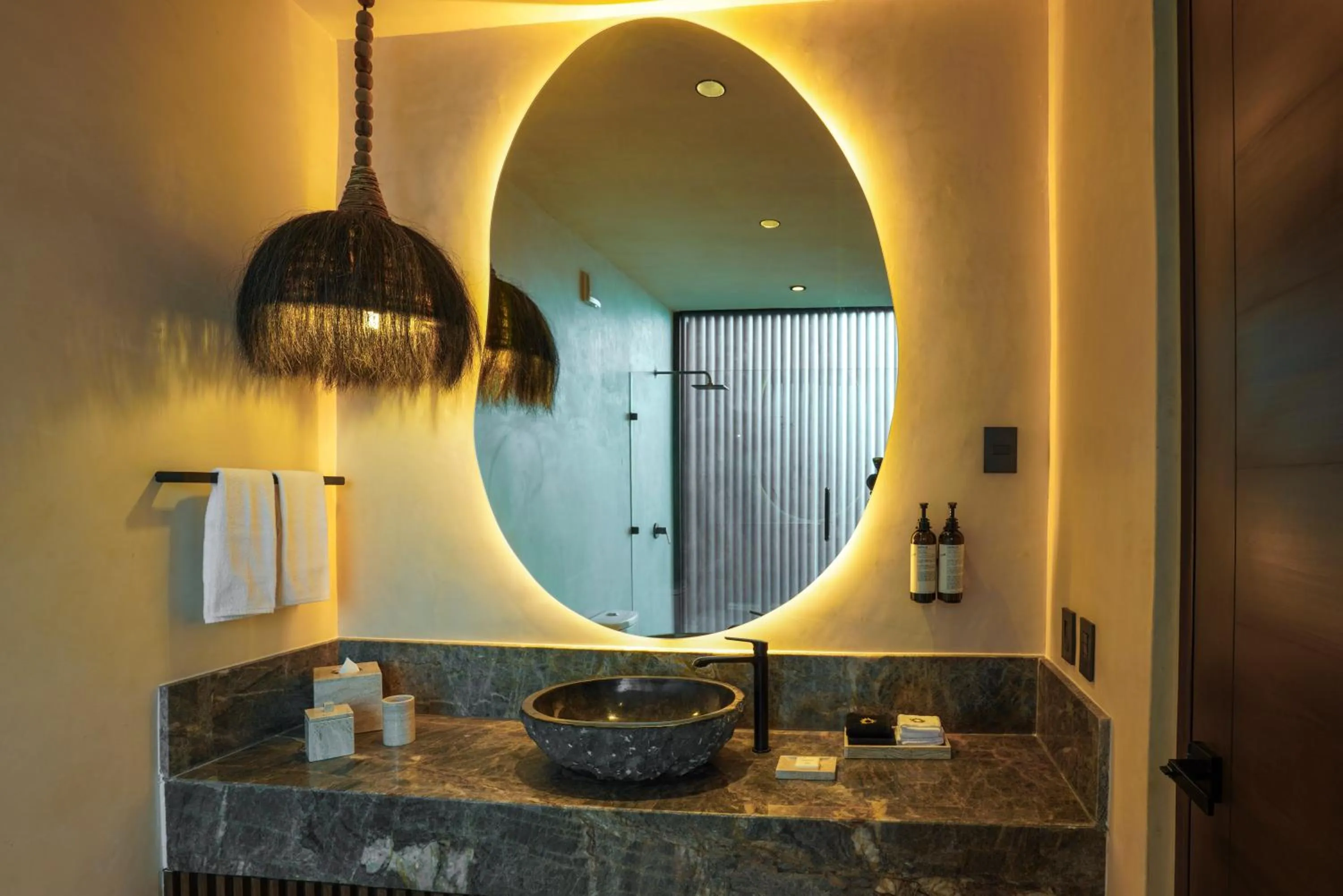 Bathroom in Trobbu Boutique Collection Tulum - All inclusive