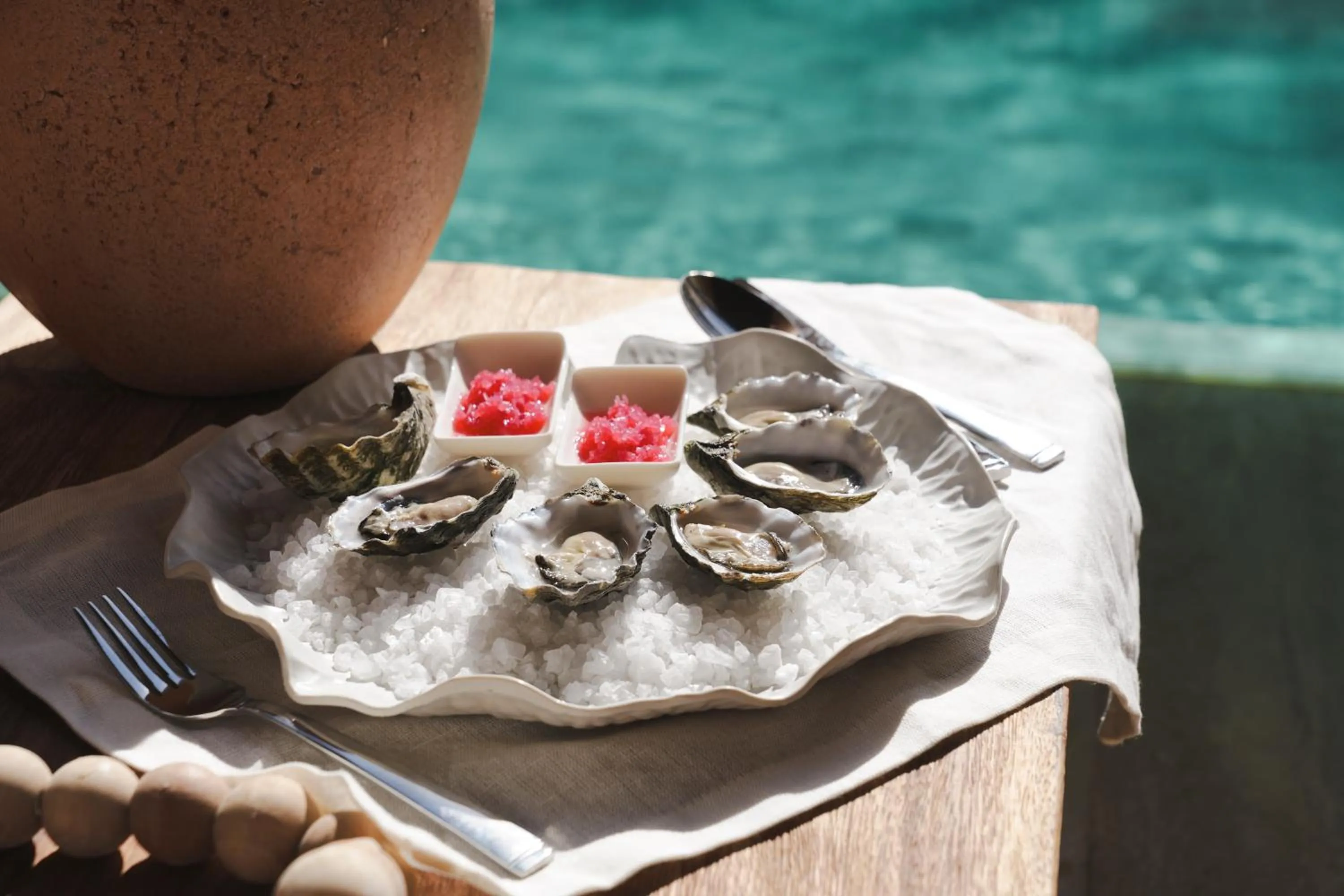 Food and drinks in Trobbu Boutique Collection Tulum - All inclusive