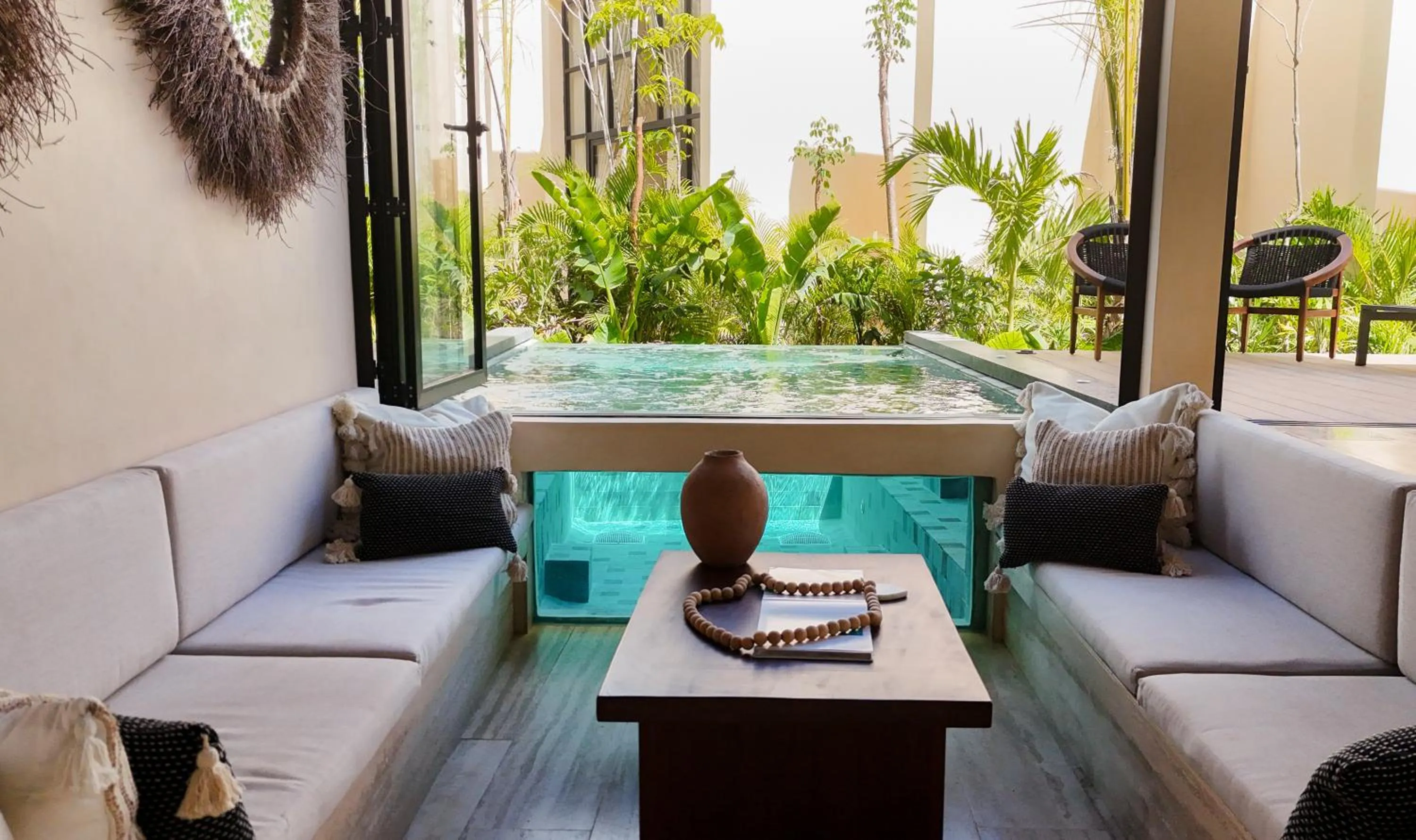 Seating area in Trobbu Boutique Collection Tulum - All inclusive