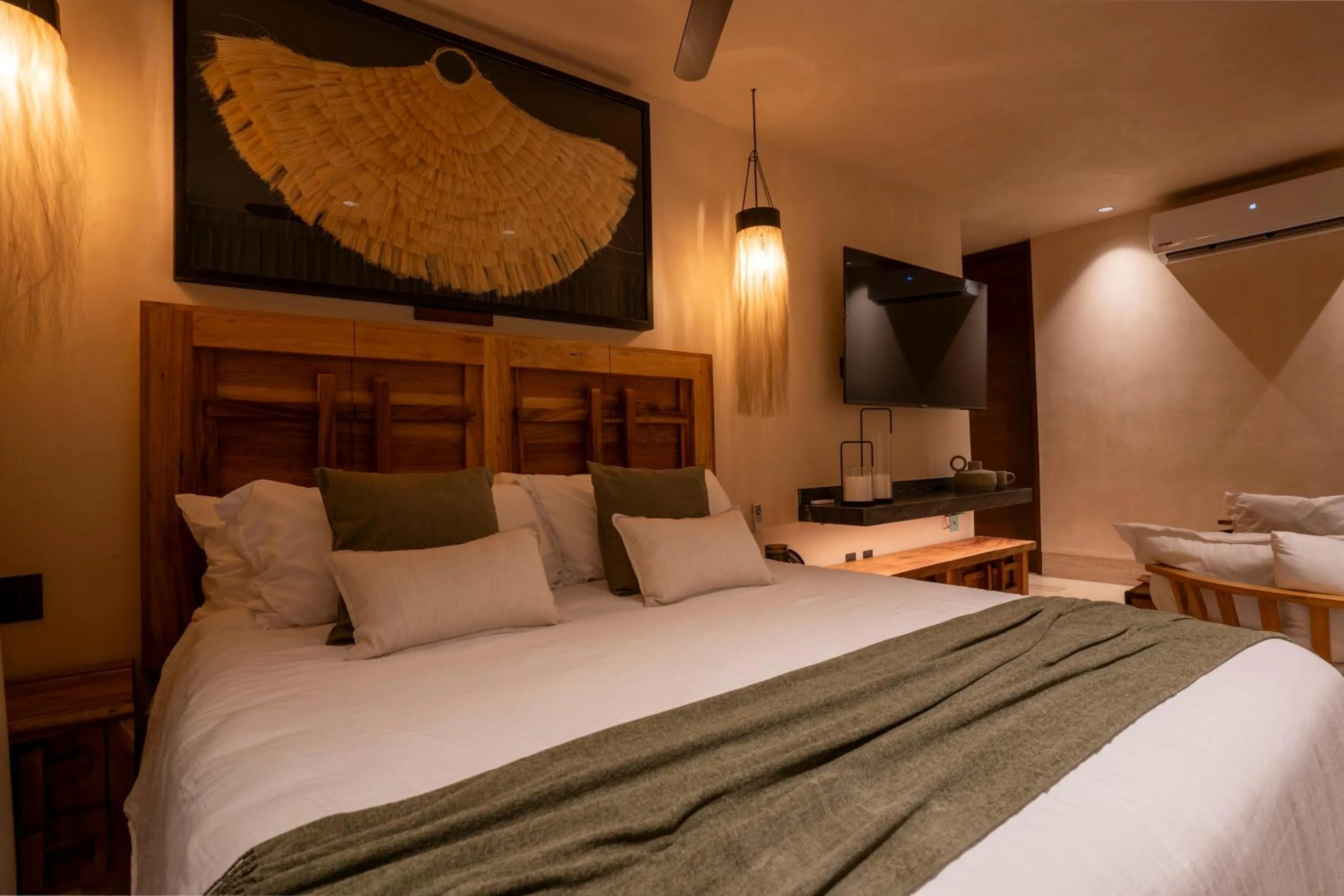 Bed in Trobbu Boutique Collection Tulum - All inclusive