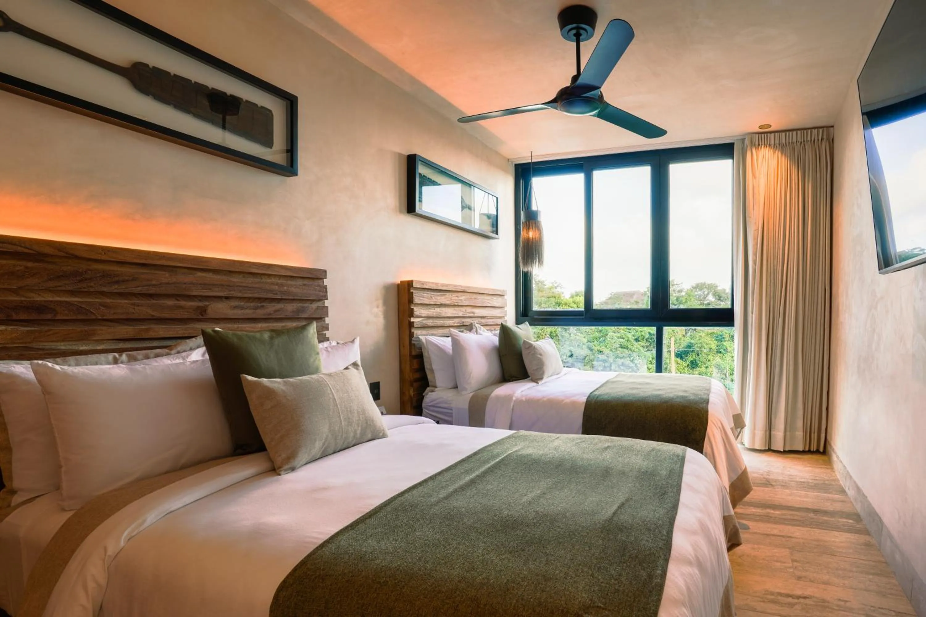 Bed in Trobbu Boutique Collection Tulum - All inclusive