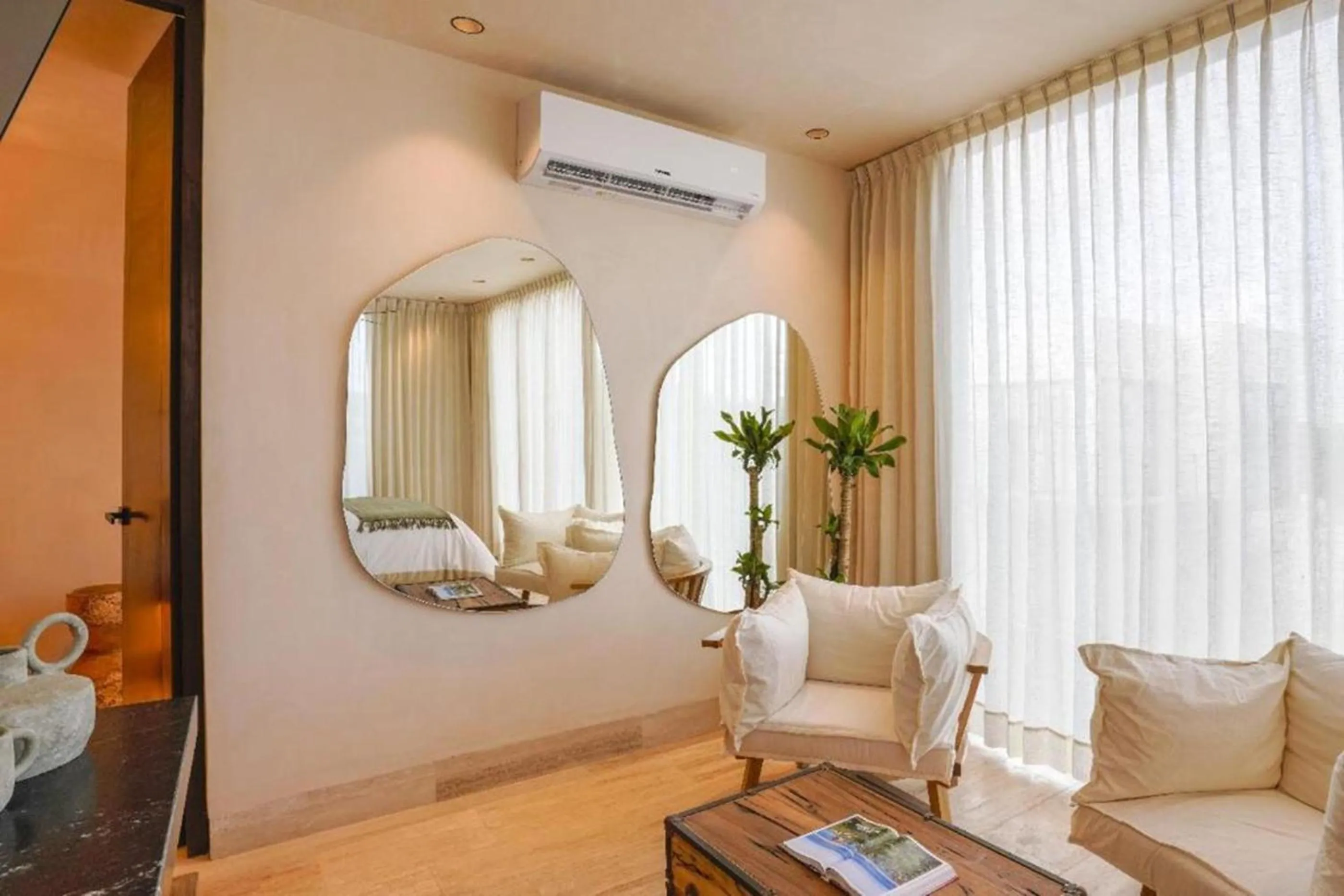 Living room in Trobbu Boutique Collection Tulum - All inclusive