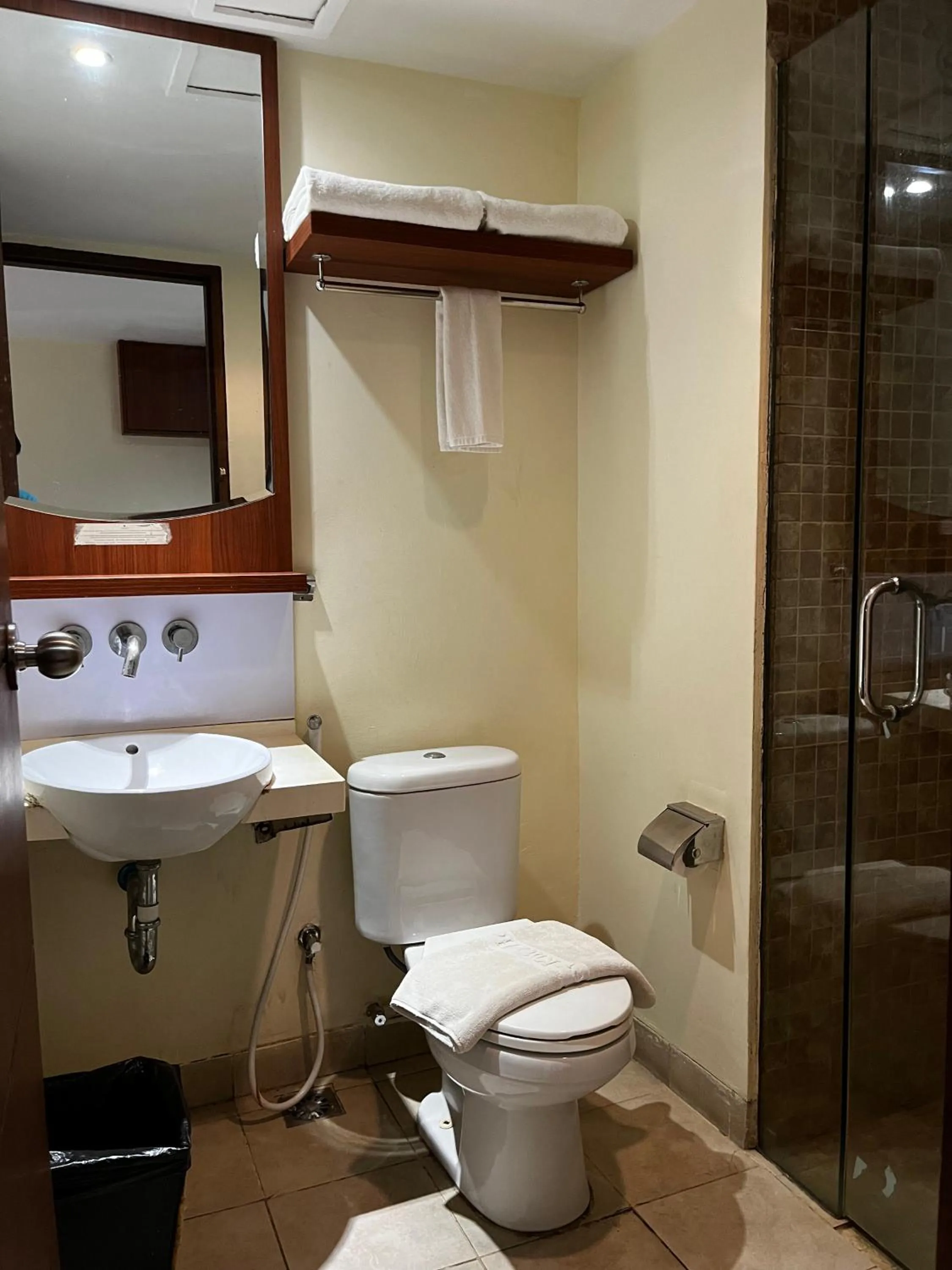 Toilet in New Kuta Hotel by LORIN