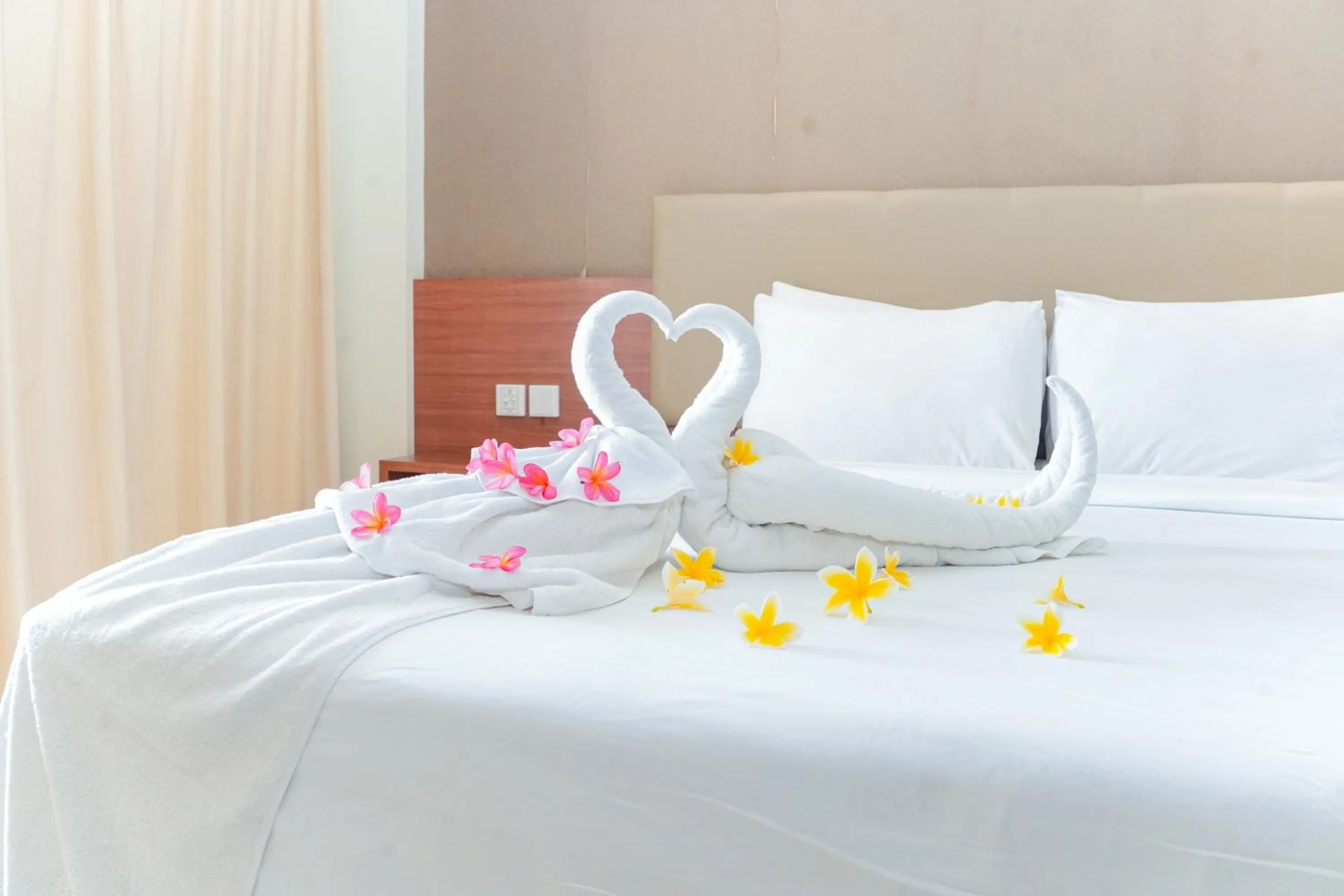 Bed in New Kuta Hotel by LORIN