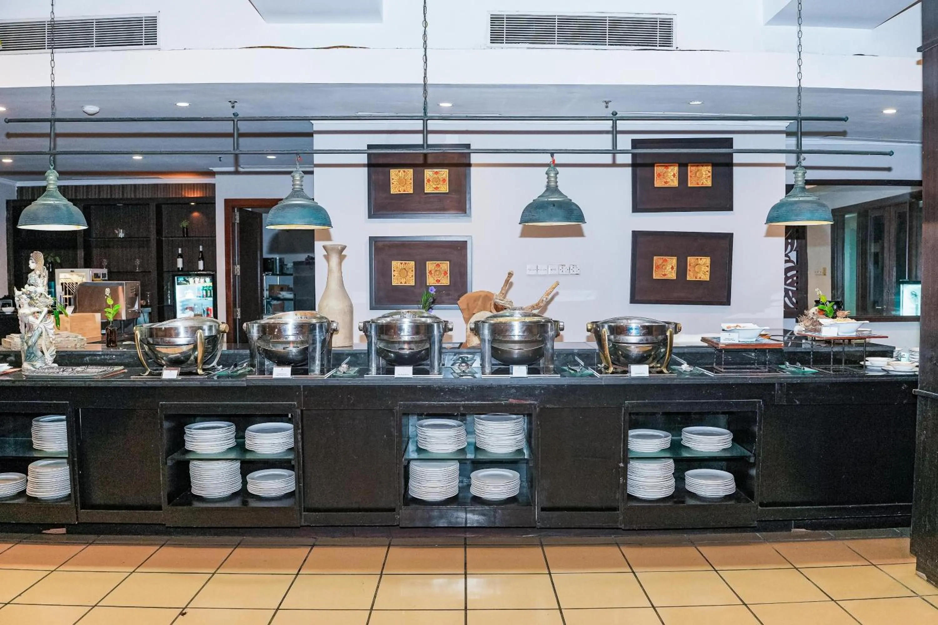 Buffet breakfast in New Kuta Hotel by LORIN