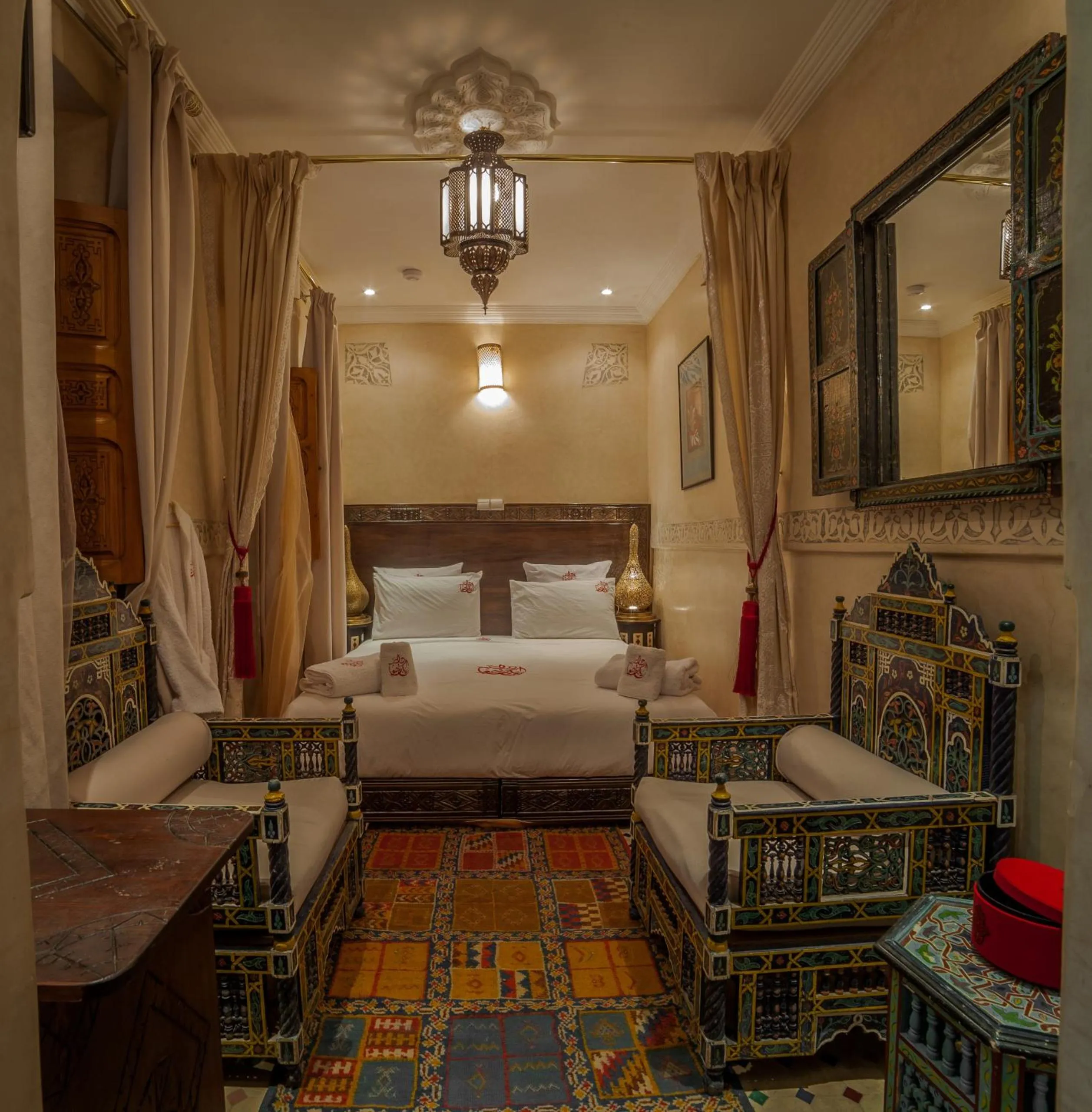 Photo of the whole room in Riad Ikalimo 1