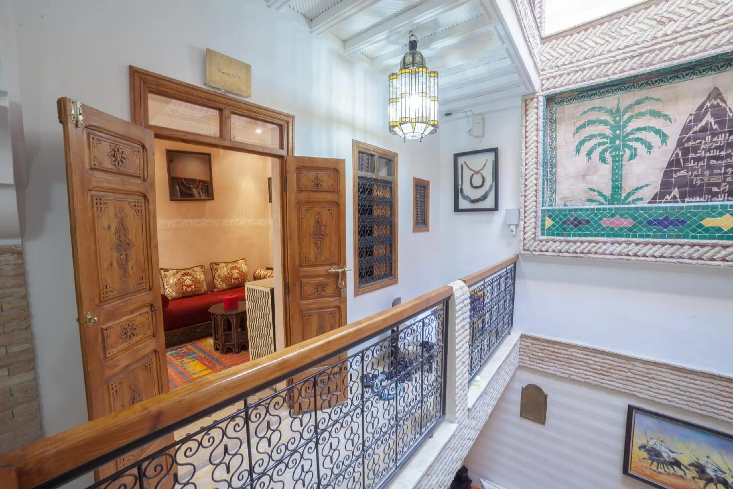 Patio in Riad Ikalimo 1