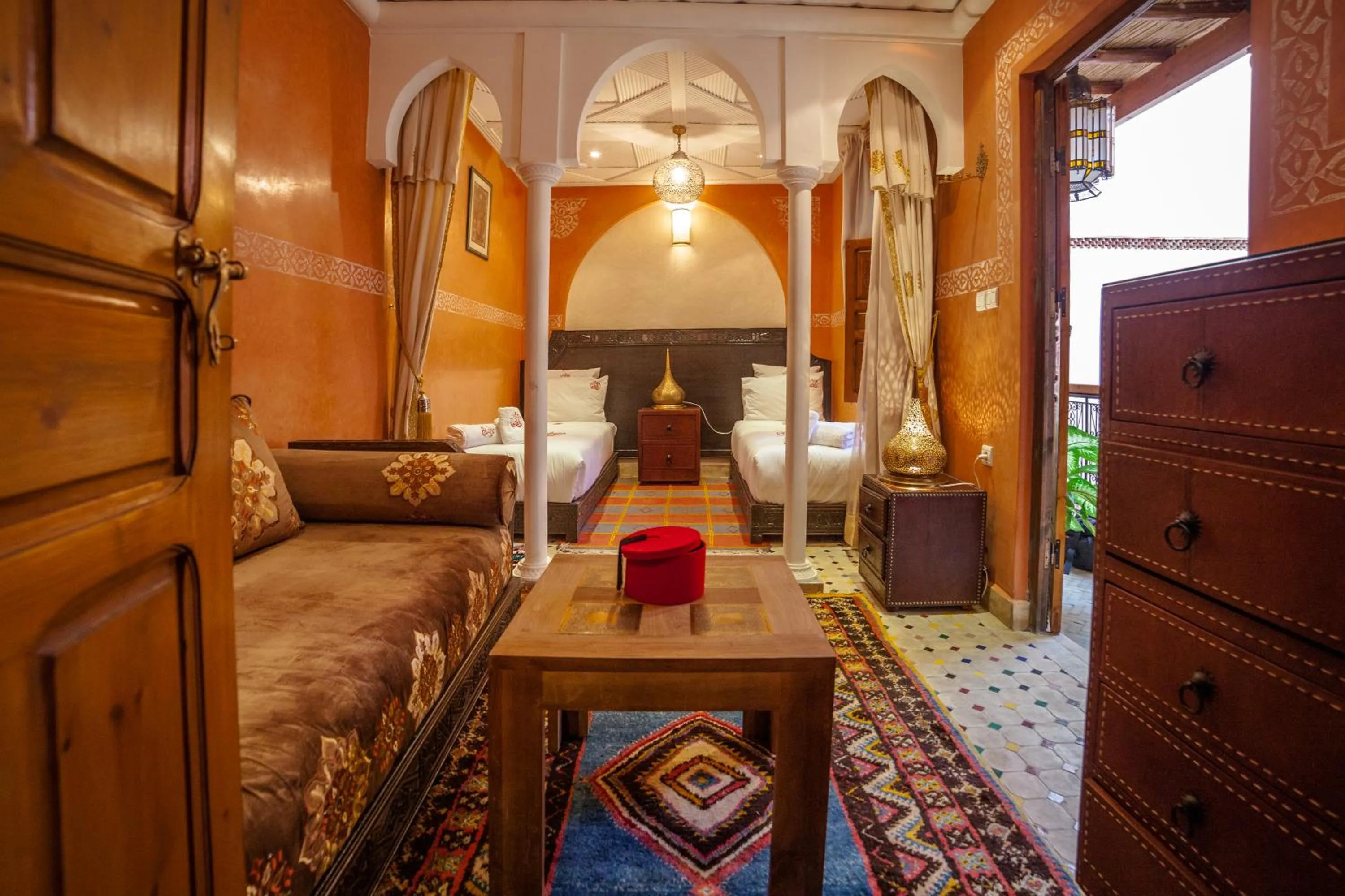 Bedroom in Riad Ikalimo 1