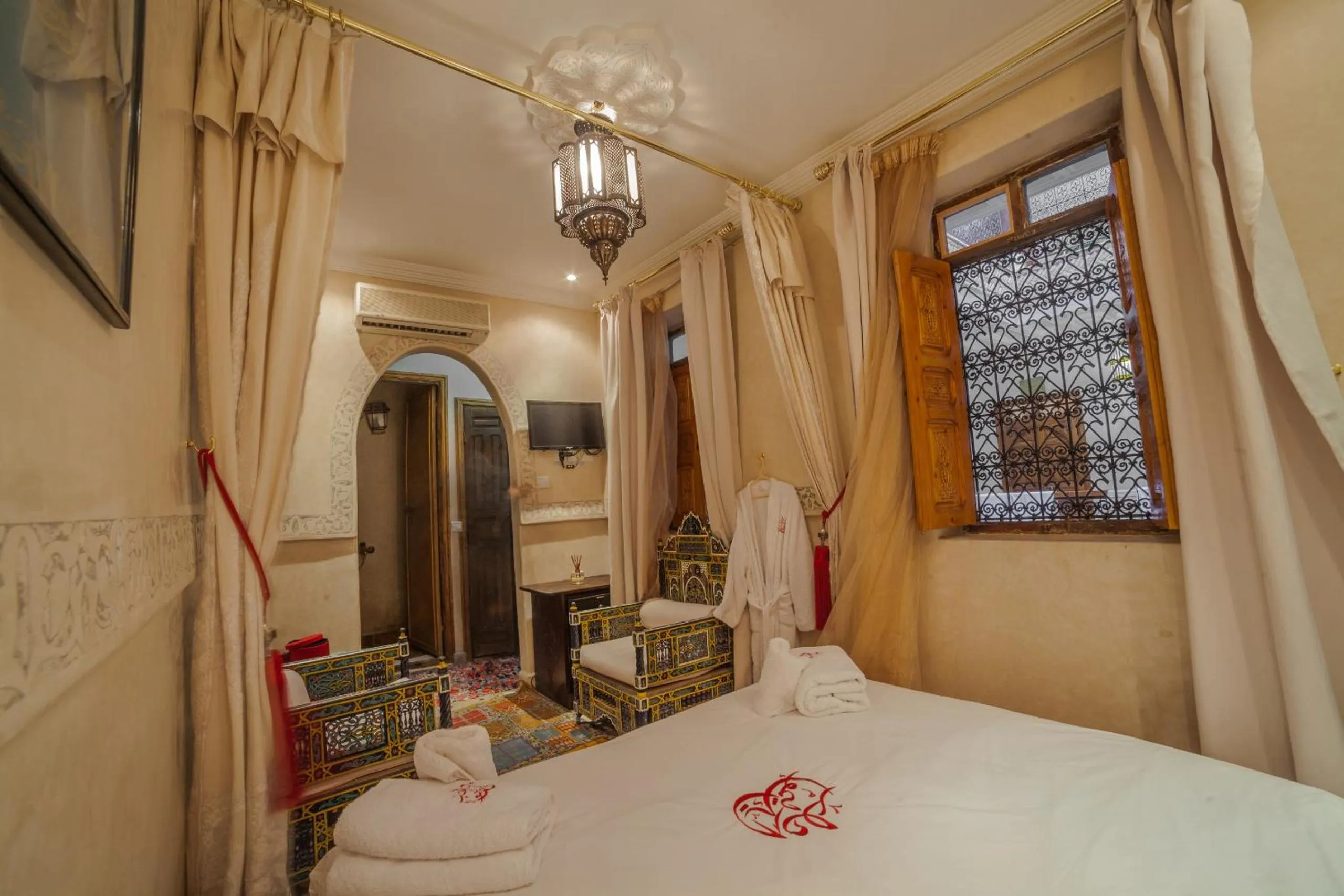 Bedroom in Riad Ikalimo 1