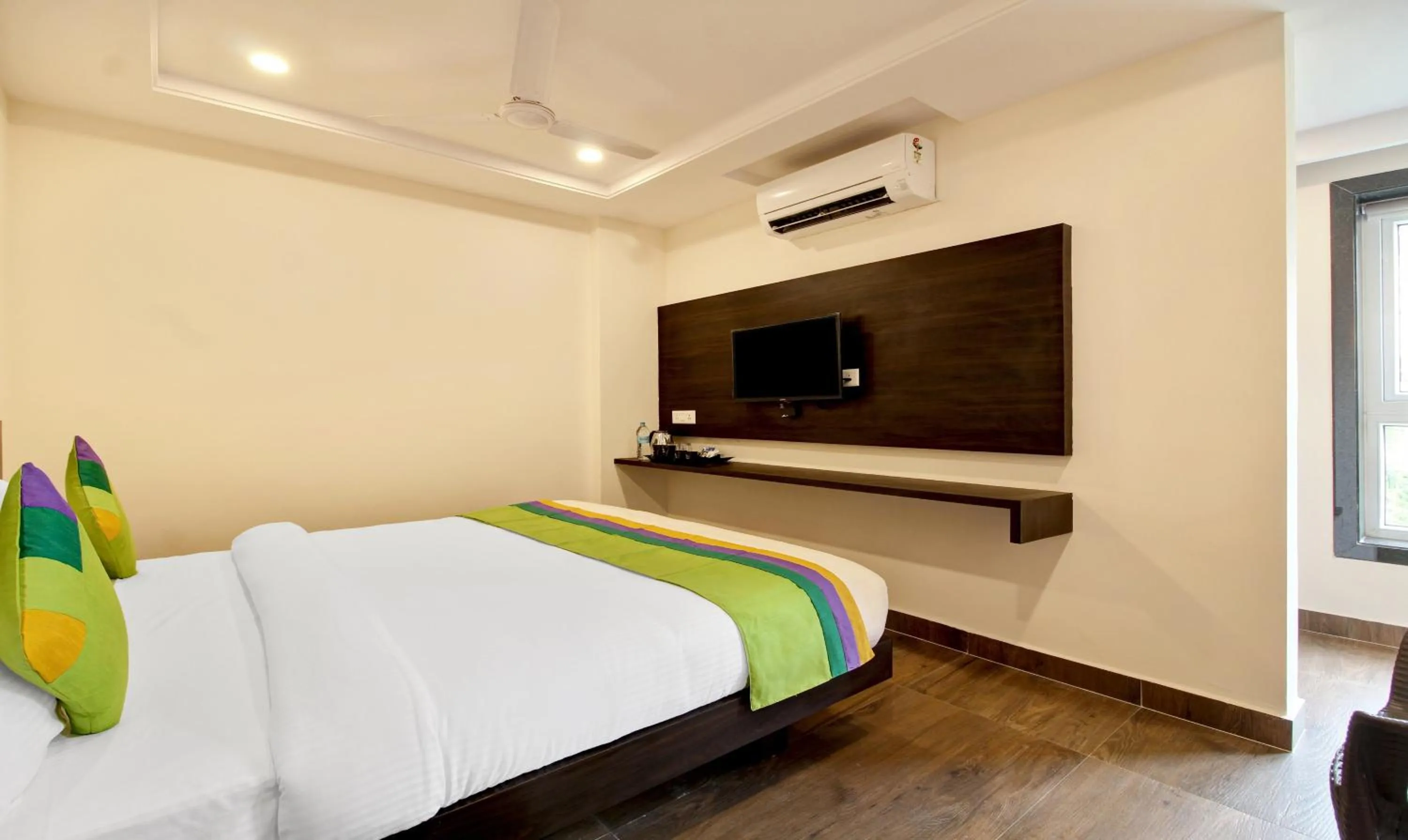 Bedroom, Bed in Treebo Excella