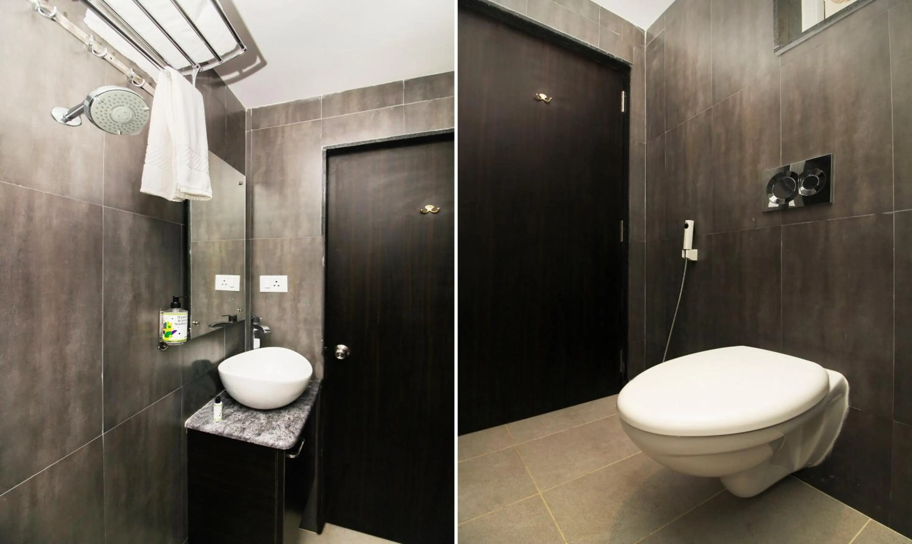 Bathroom in Treebo Excella