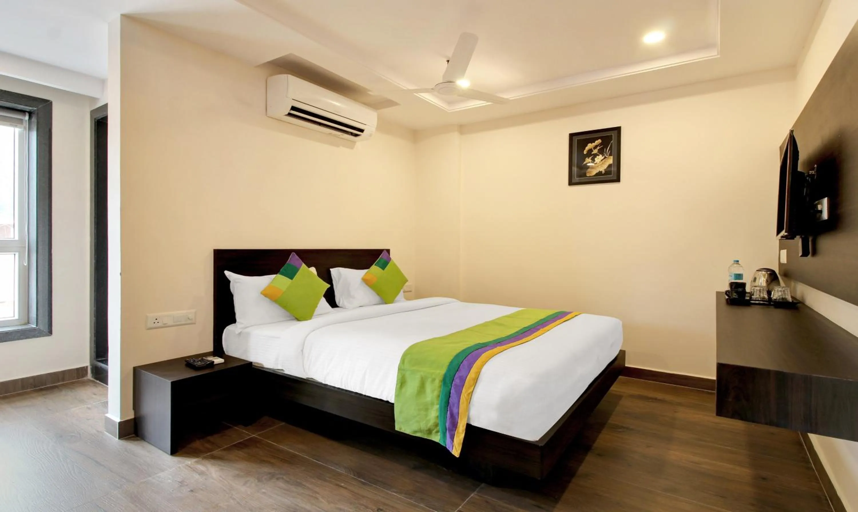 Bedroom, Bed in Treebo Excella