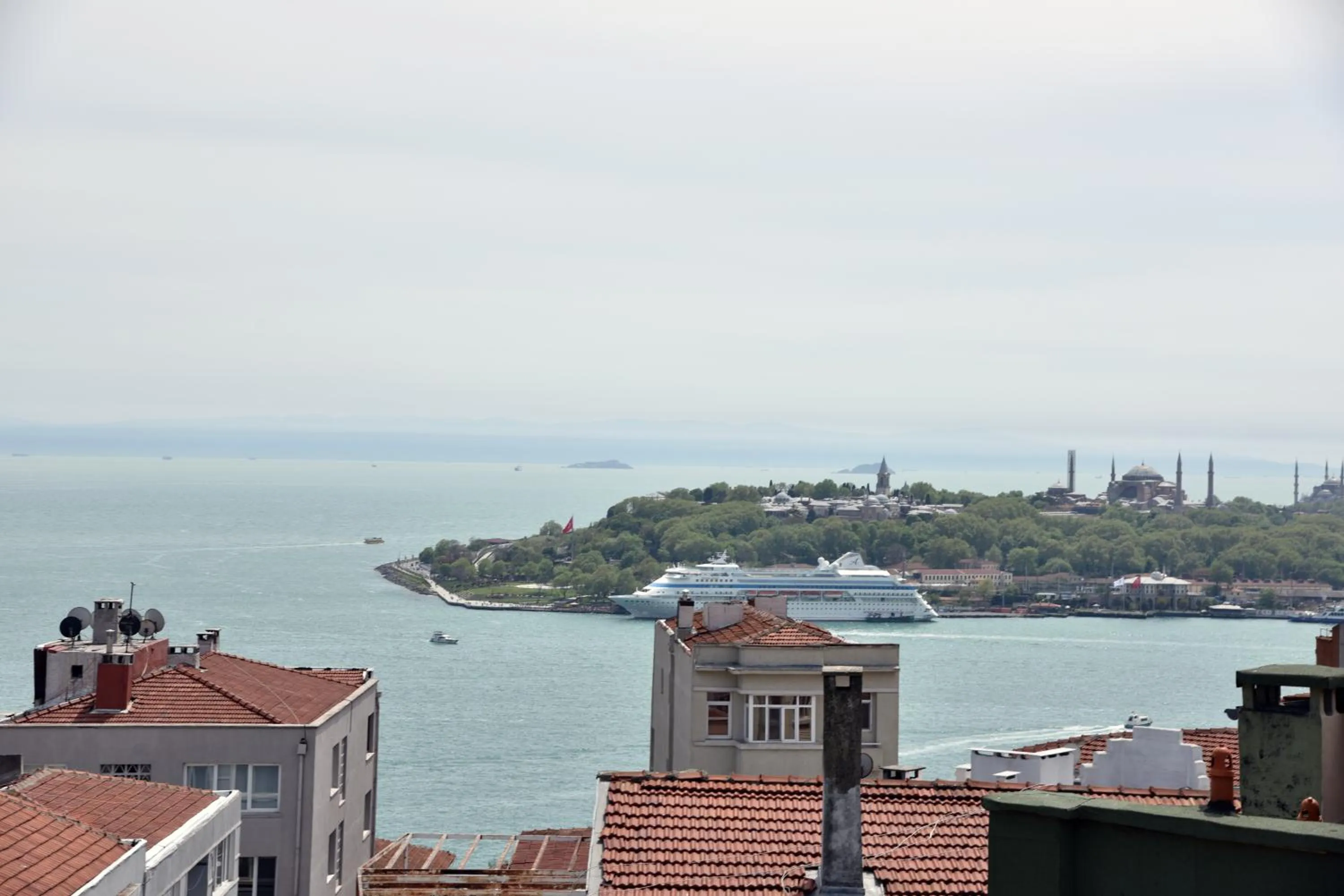 Balcony/Terrace in İstanbul Guesthouse
