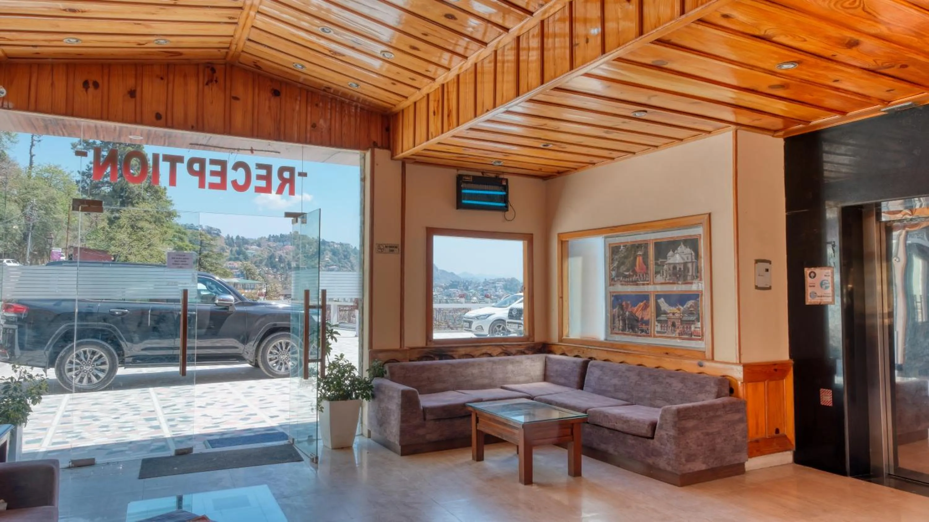 Property building in Basera Hotel, Mall Road