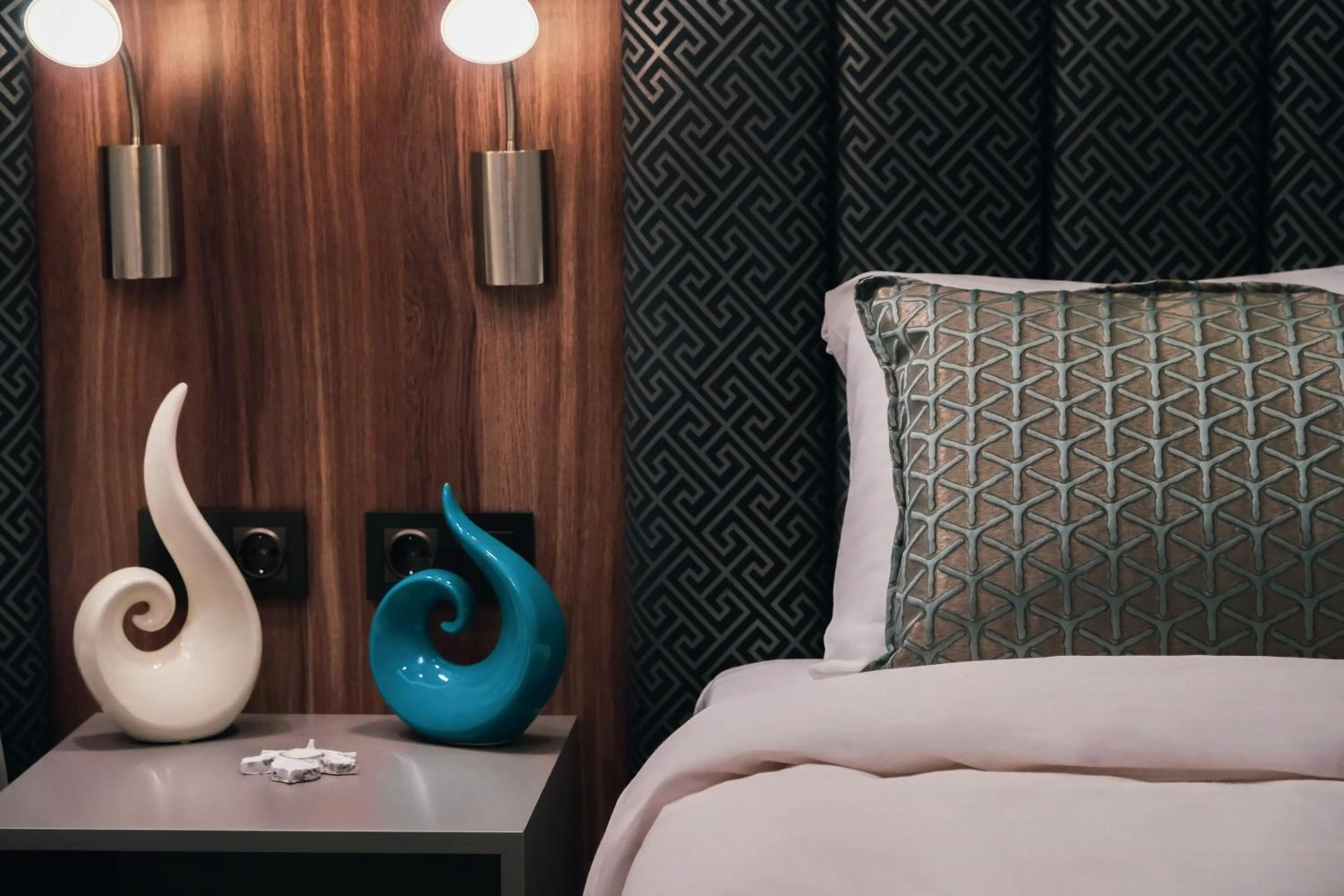 Bed in No25 Suites Nisantasi