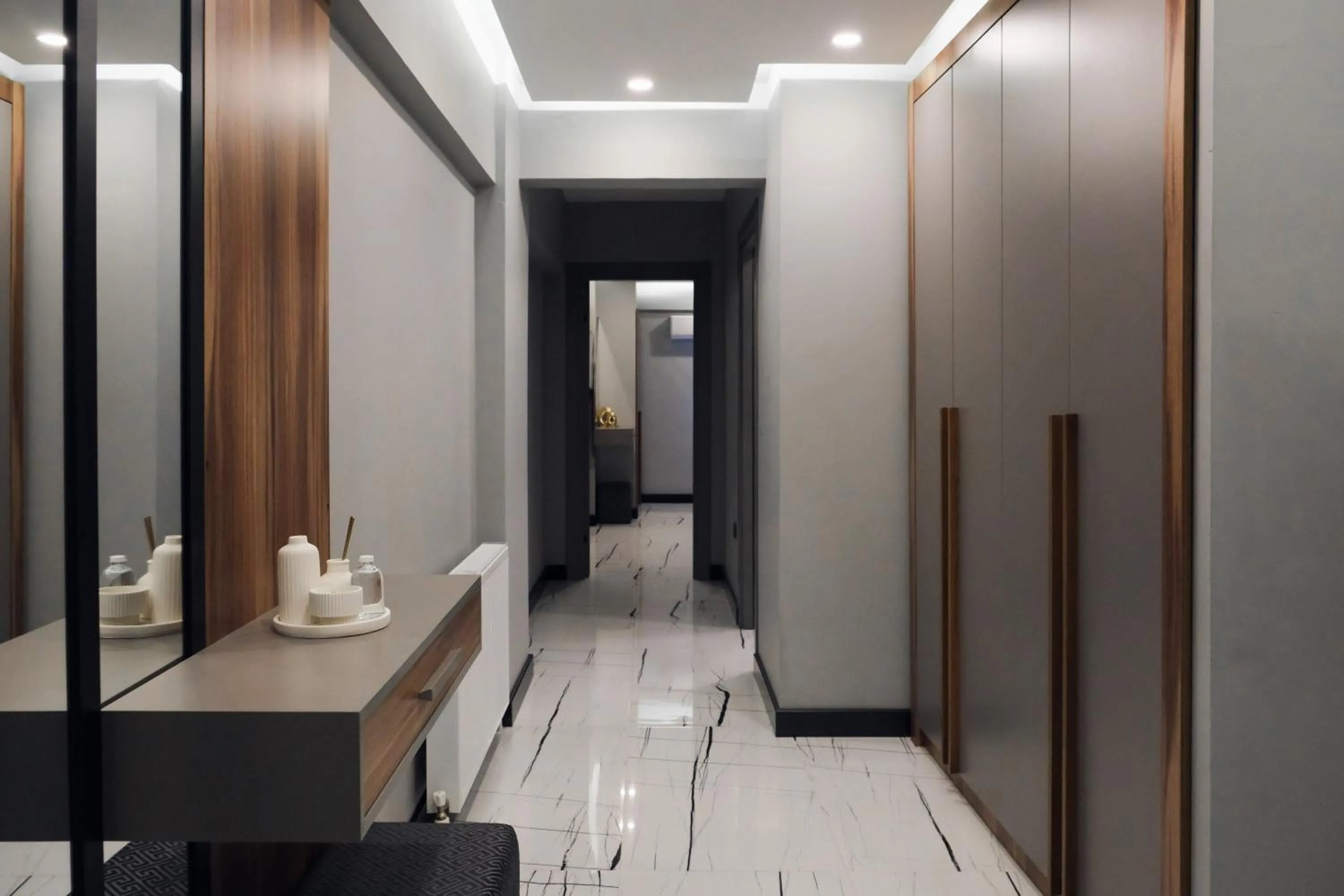 Seating area in No25 Suites Nisantasi