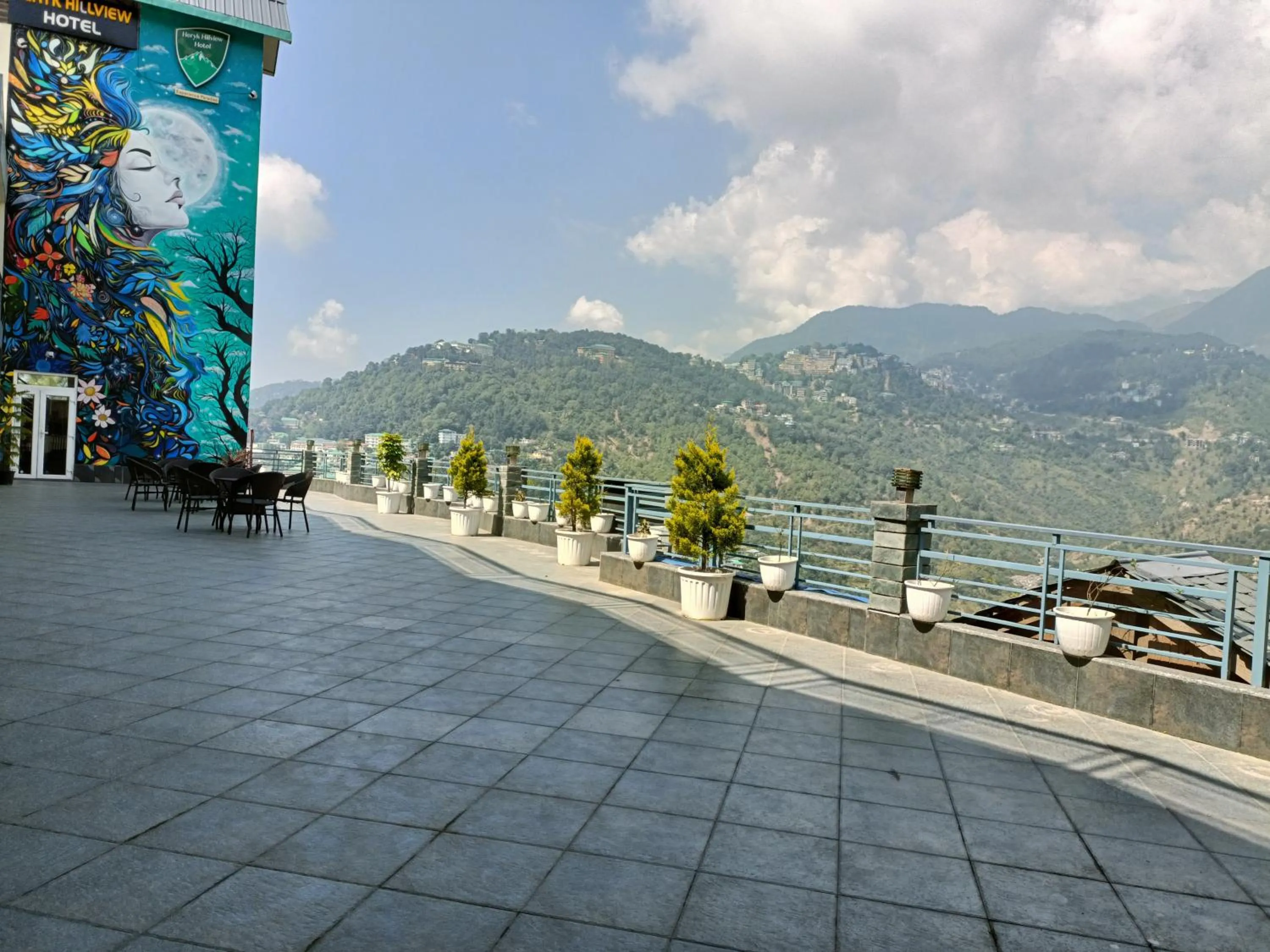 Natural landscape in Heryk Hillview Hotel