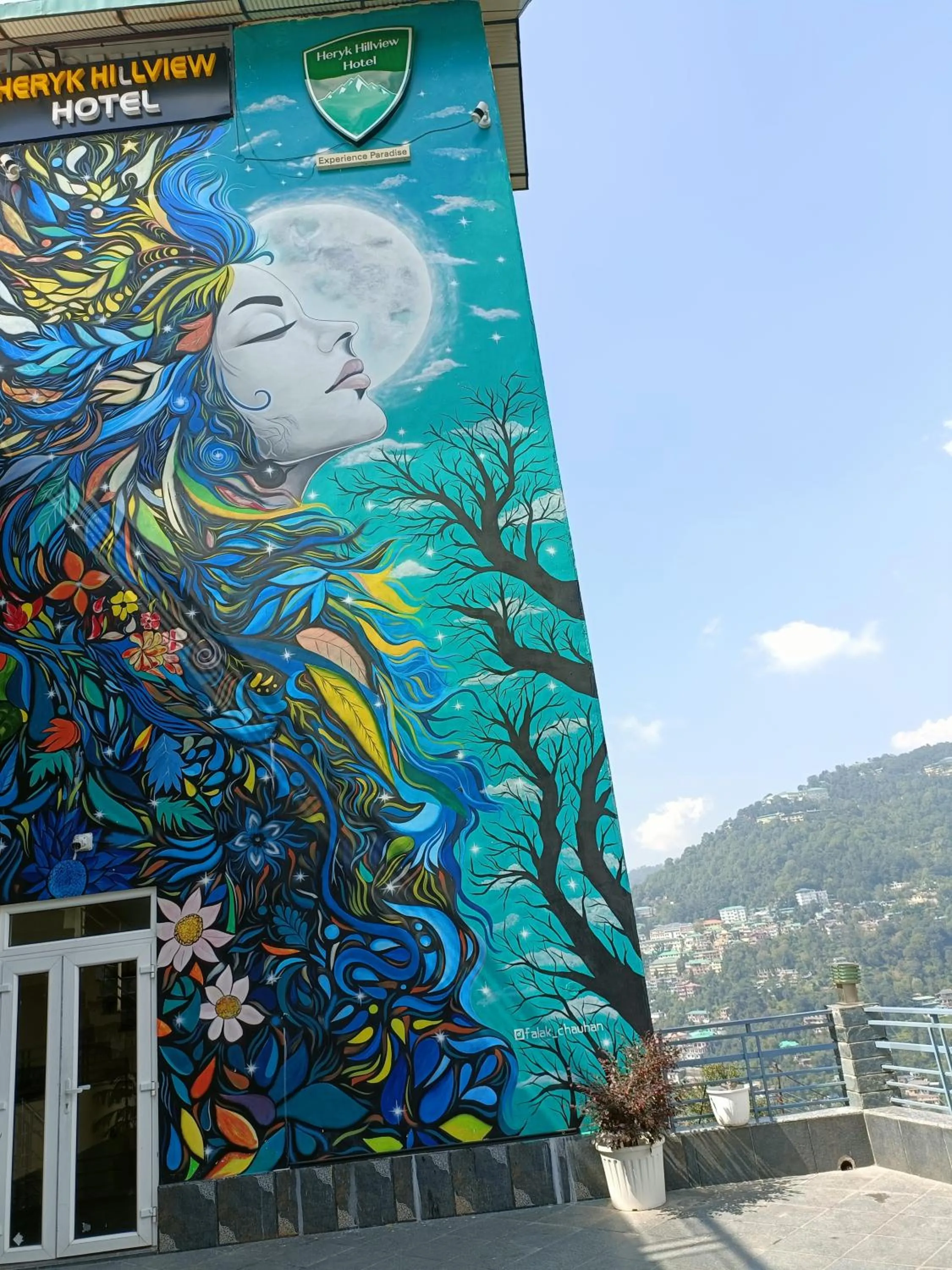 Natural landscape in Heryk Hillview Hotel