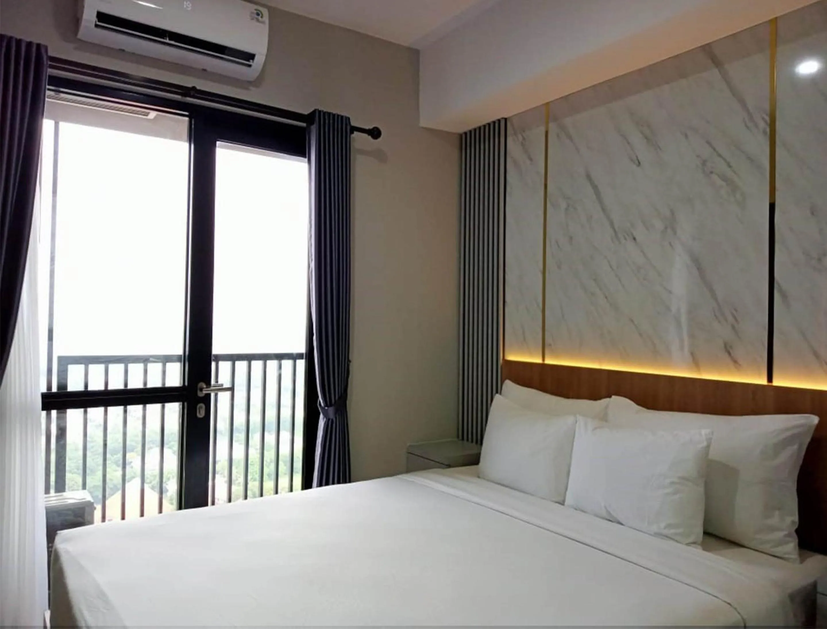 Bedroom, Bed in The Cozy Rooms at The Ayoma Residence, BSD Serpong