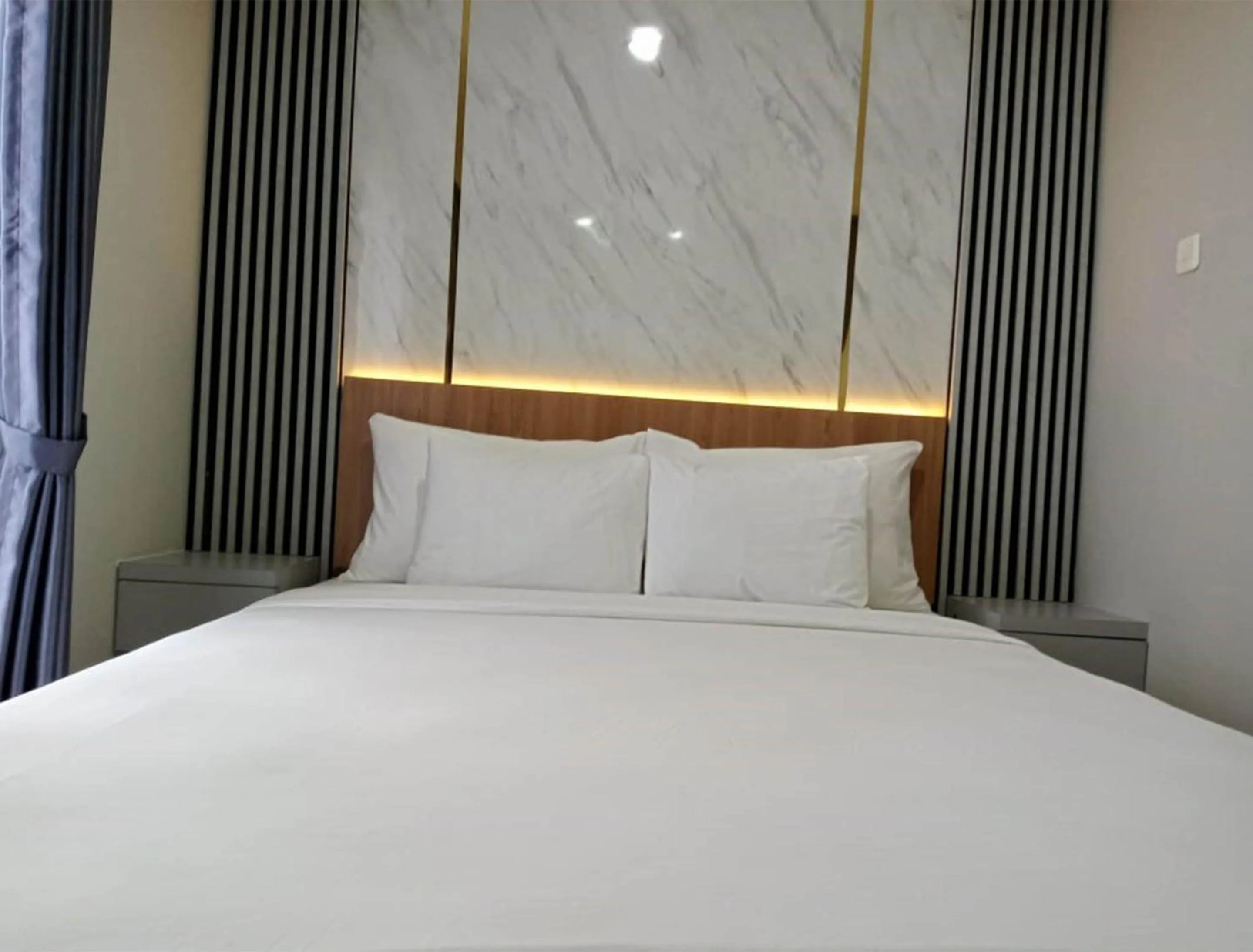 Bed in The Cozy Rooms at The Ayoma Residence, BSD Serpong