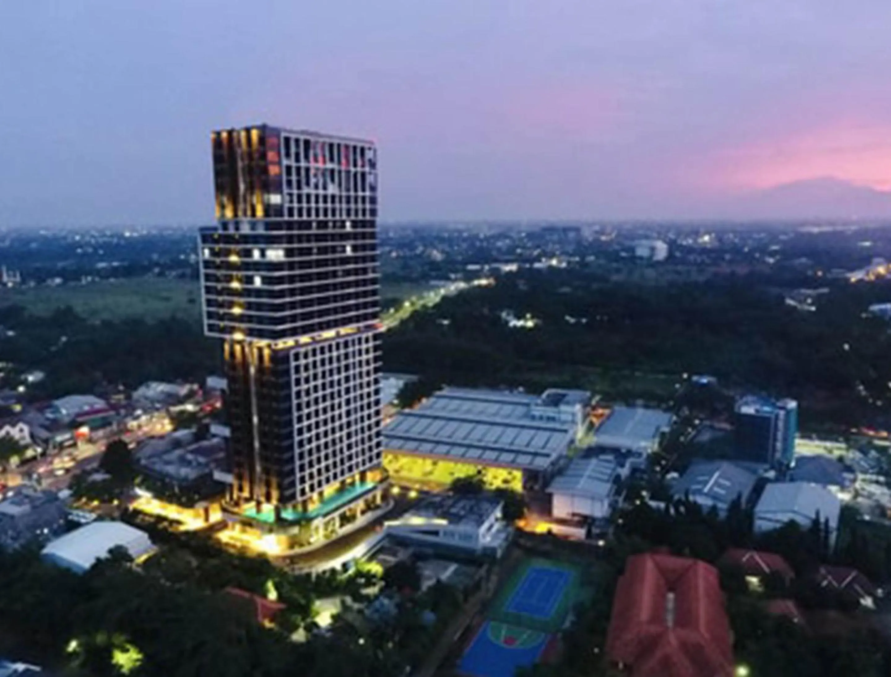 Night in The Cozy Rooms at The Ayoma Residence, BSD Serpong