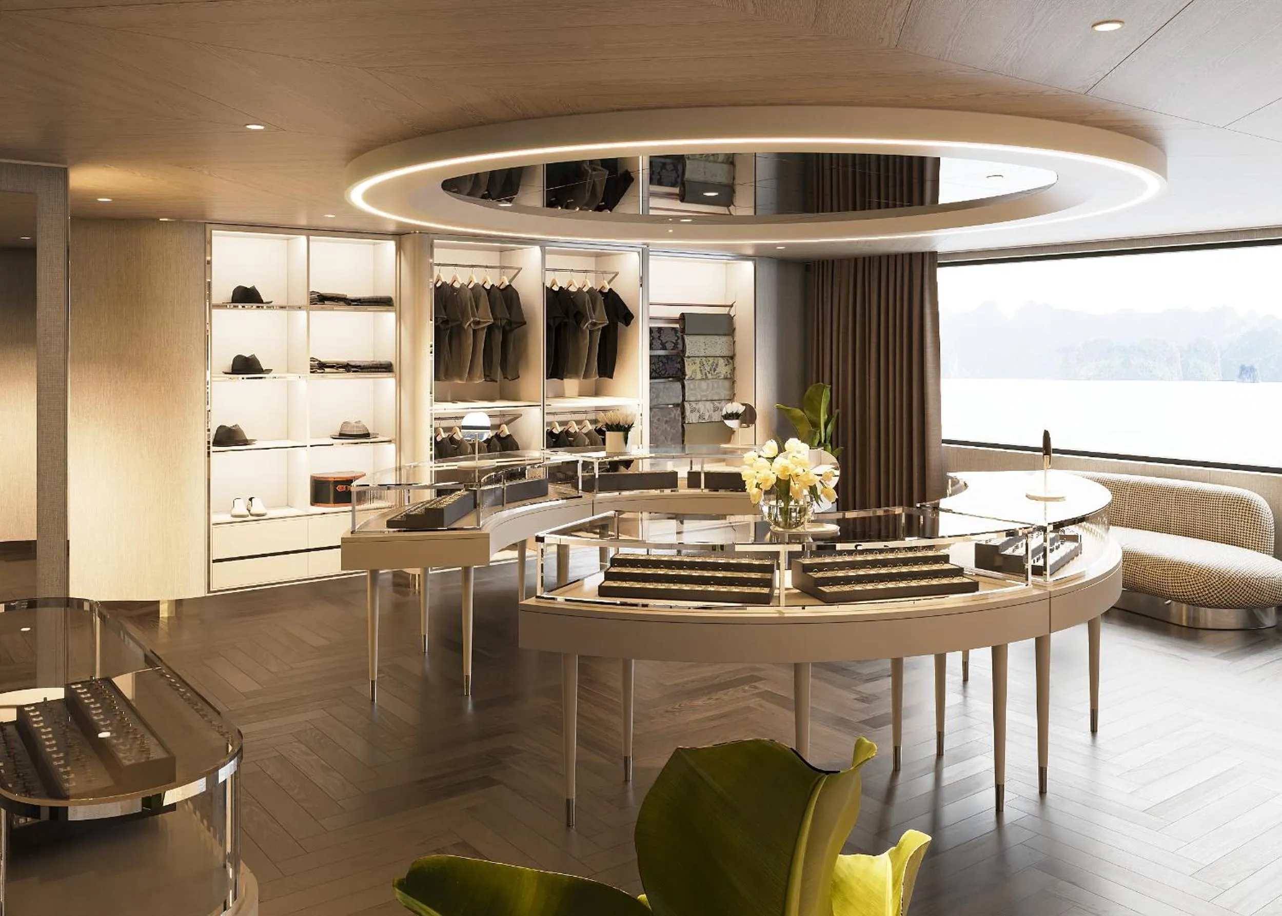 Shopping Area in Grand Pioneers Halong Bay Cruise 2