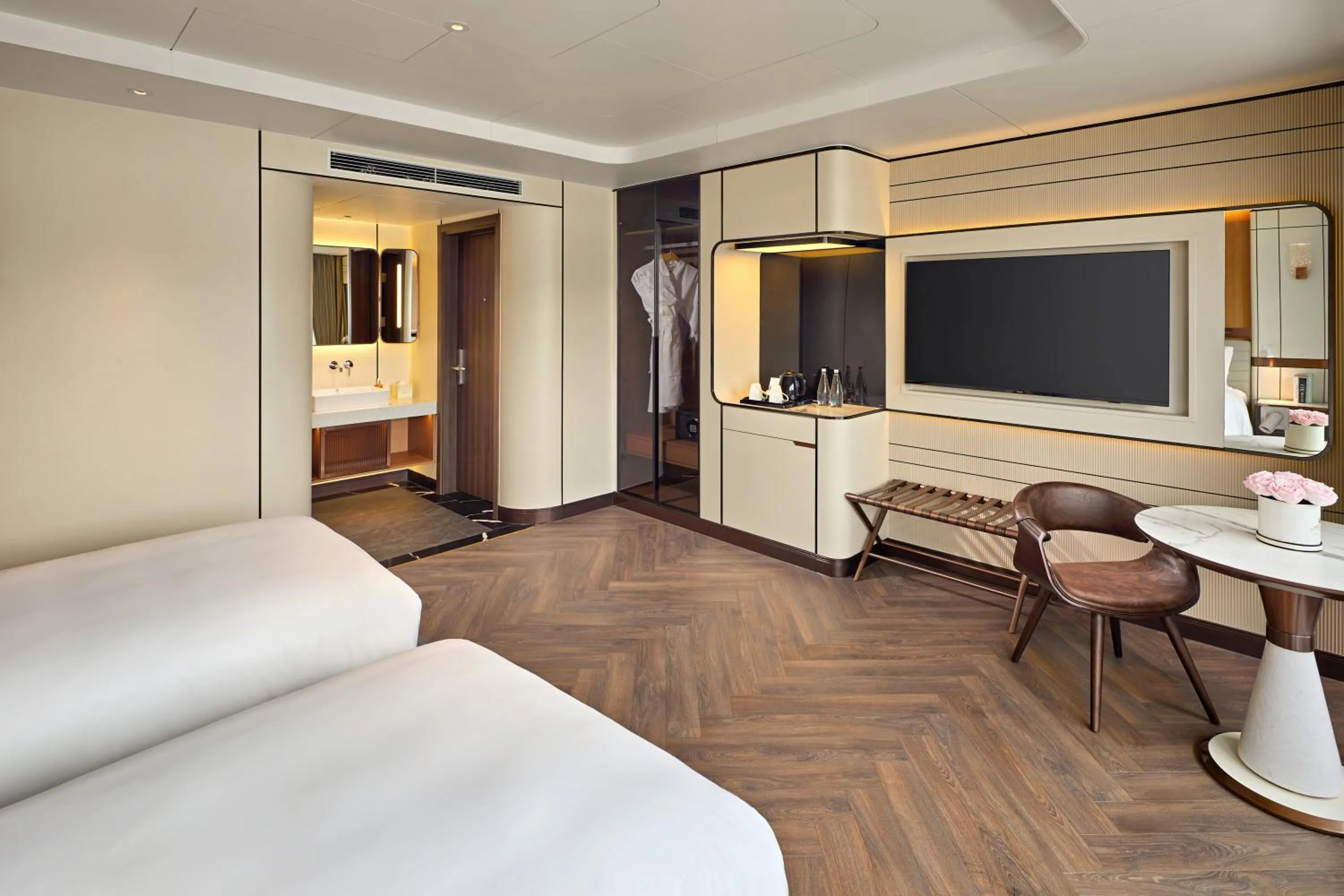 Photo of the whole room in Grand Pioneers Halong Bay Cruise 2