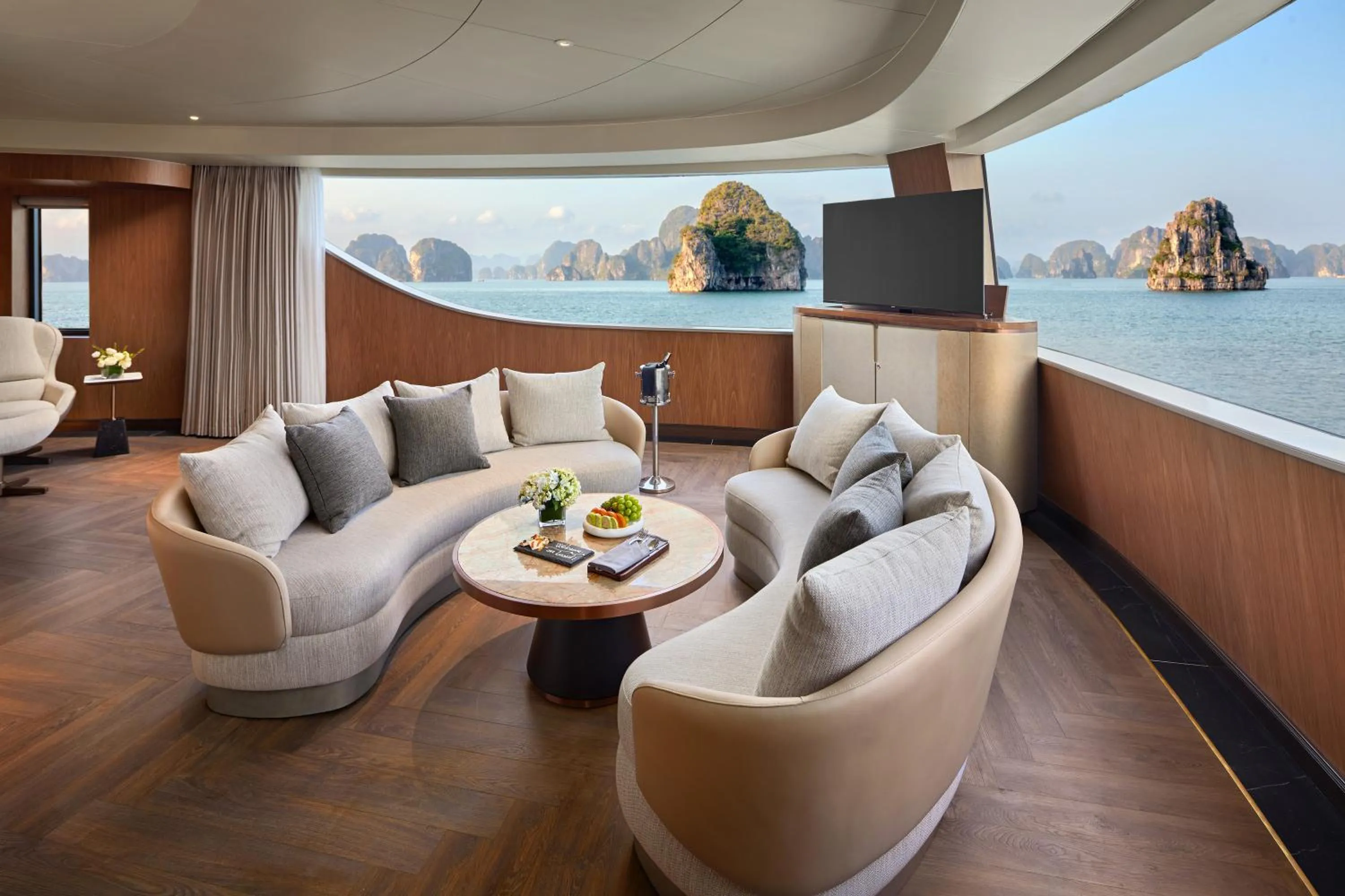 View (from property/room) in Grand Pioneers Halong Bay Cruise 2