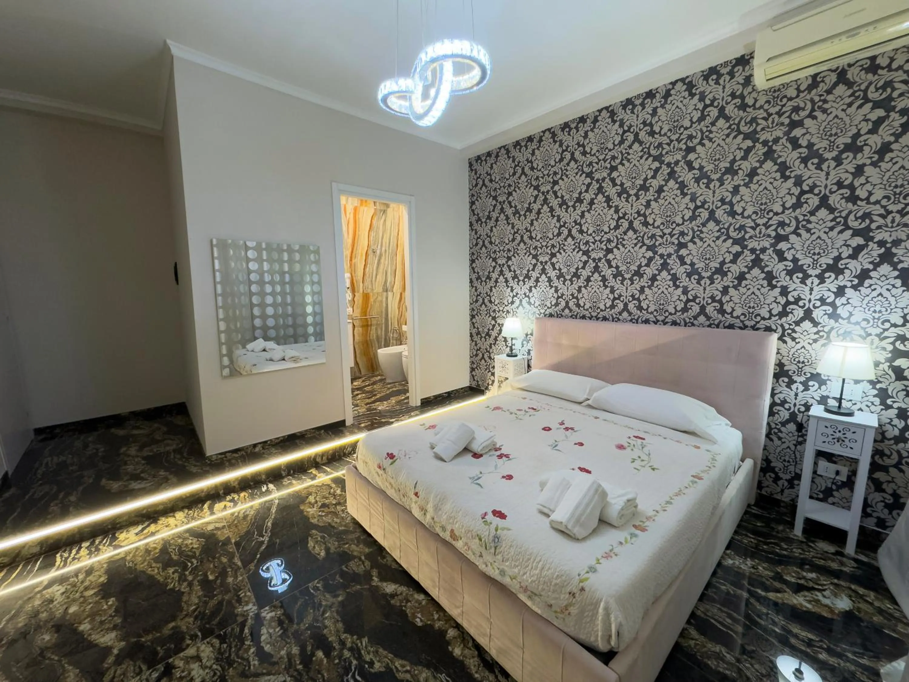 Bed in B&B Caos Calmo