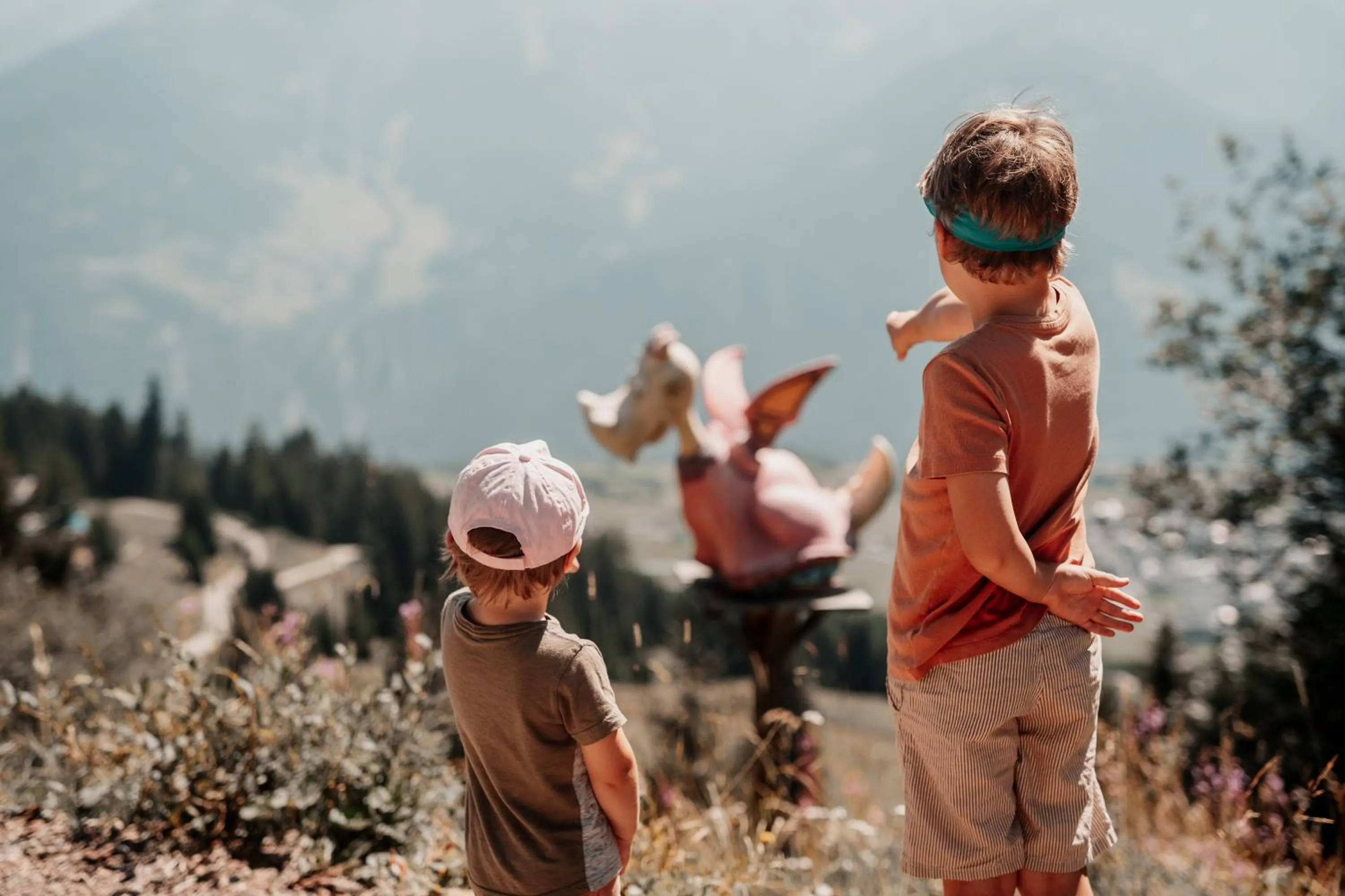 Area and facilities in Kinderhotel Laderhof