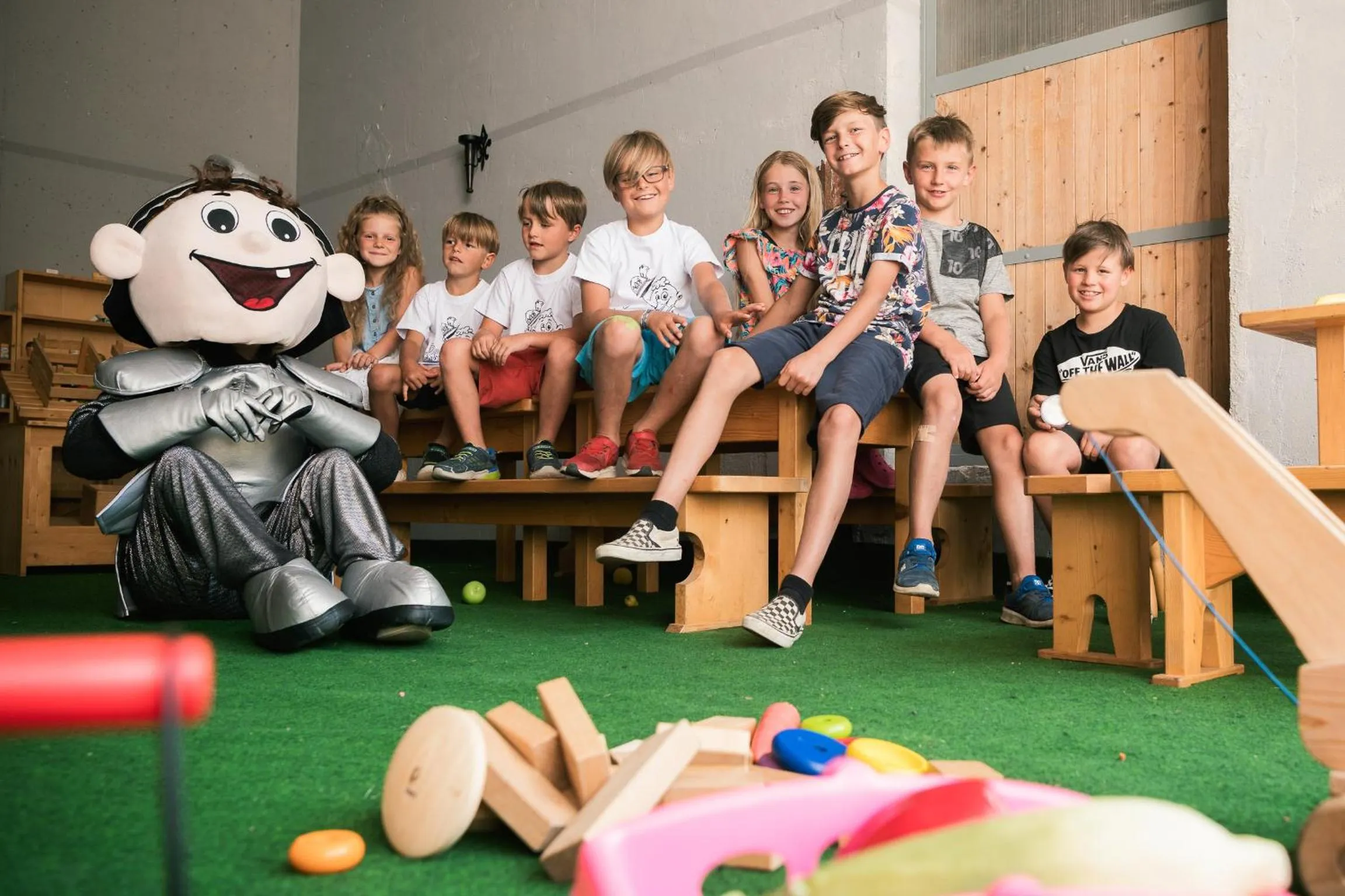 children in Kinderhotel Laderhof