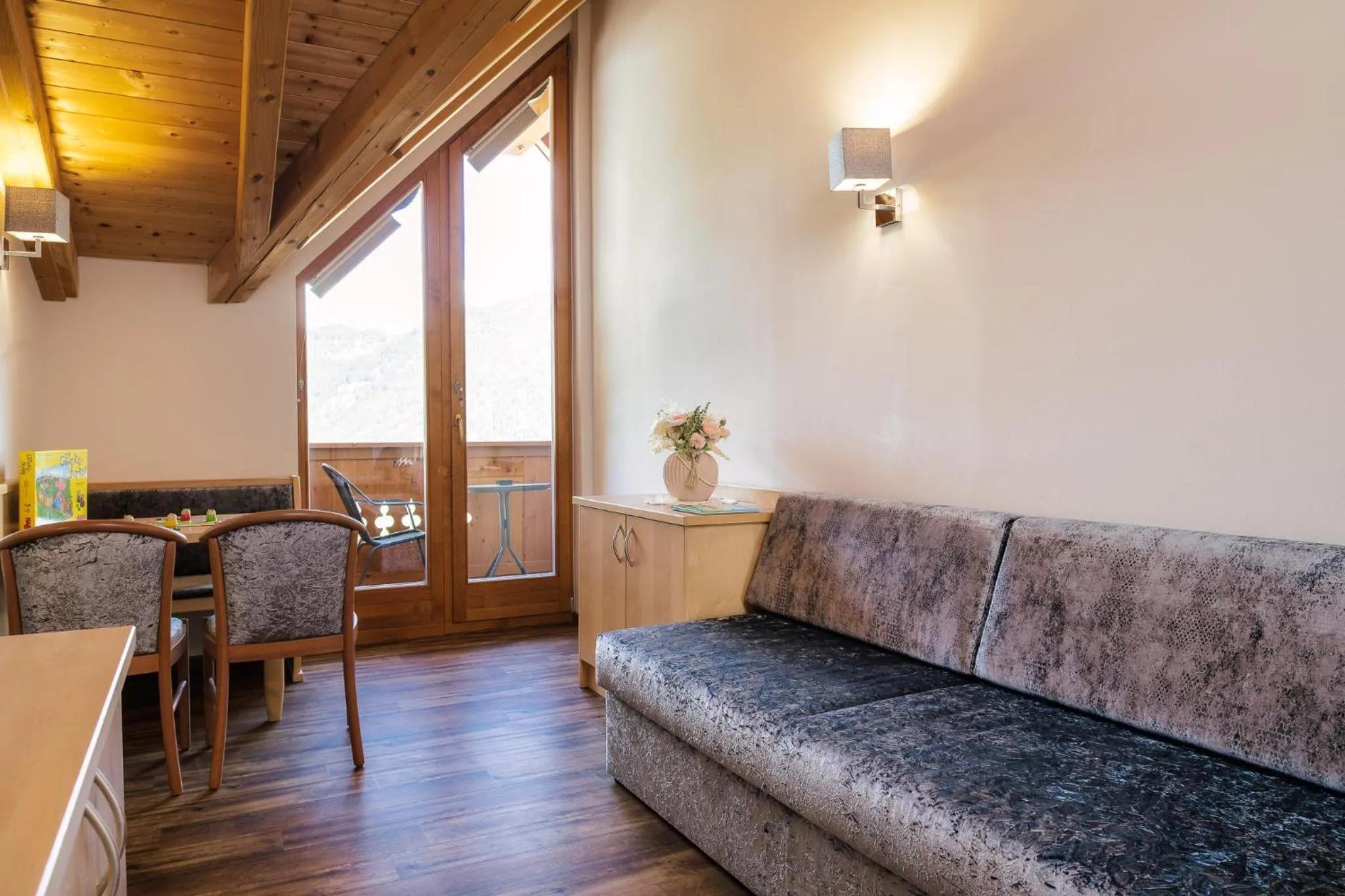 Living room in Kinderhotel Laderhof