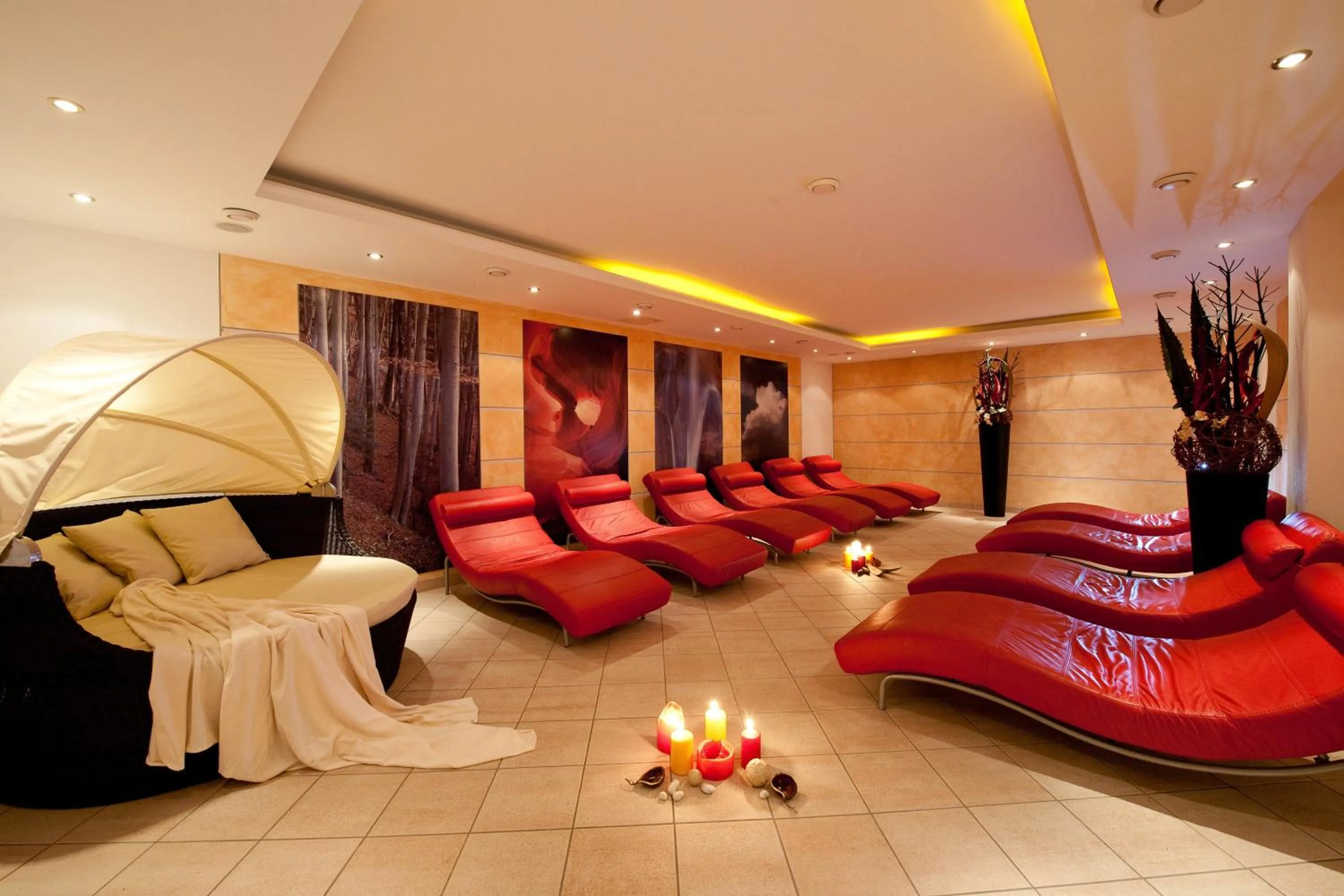 Spa and wellness centre/facilities in Kinderhotel Laderhof