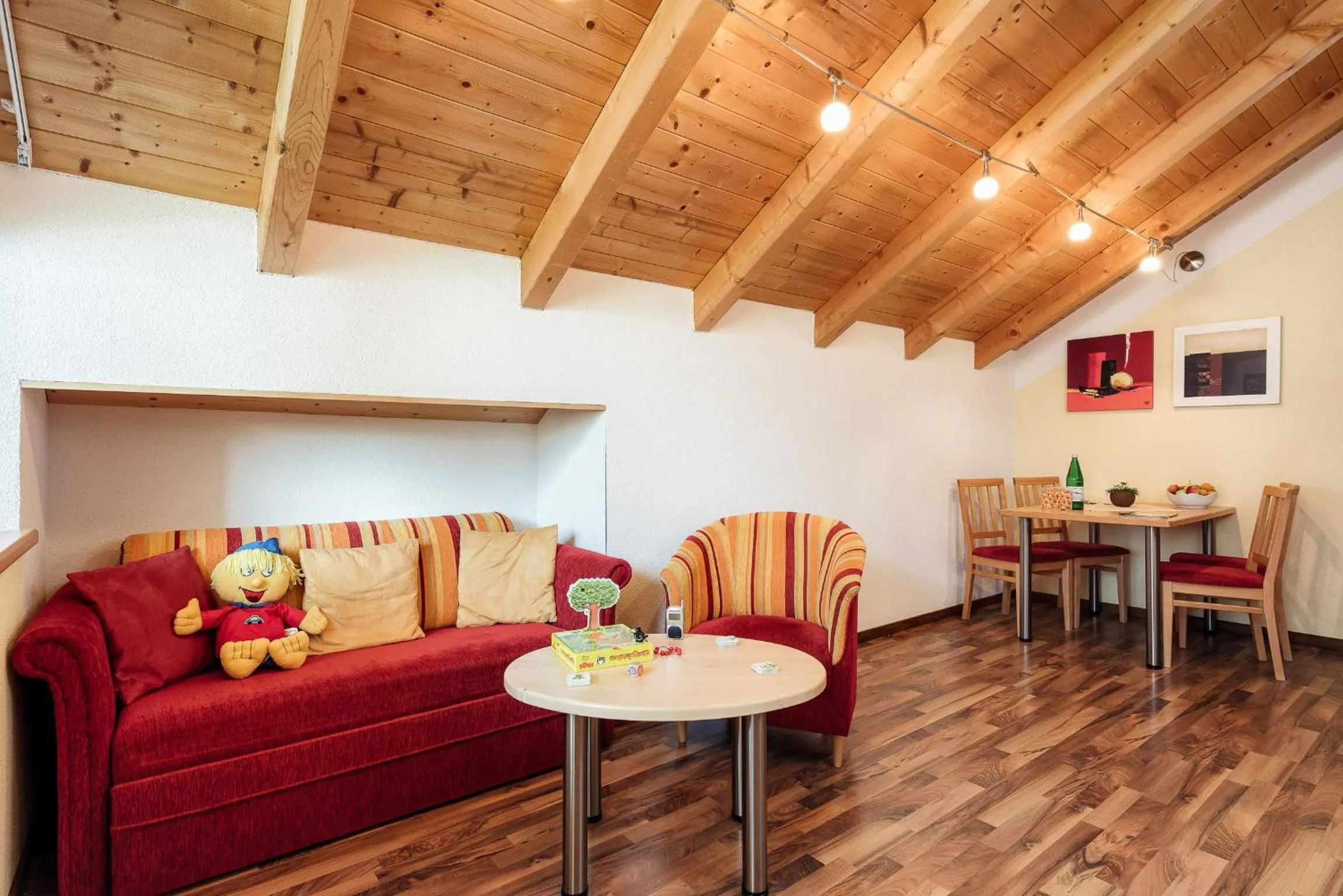 Seating area in Kinderhotel Laderhof