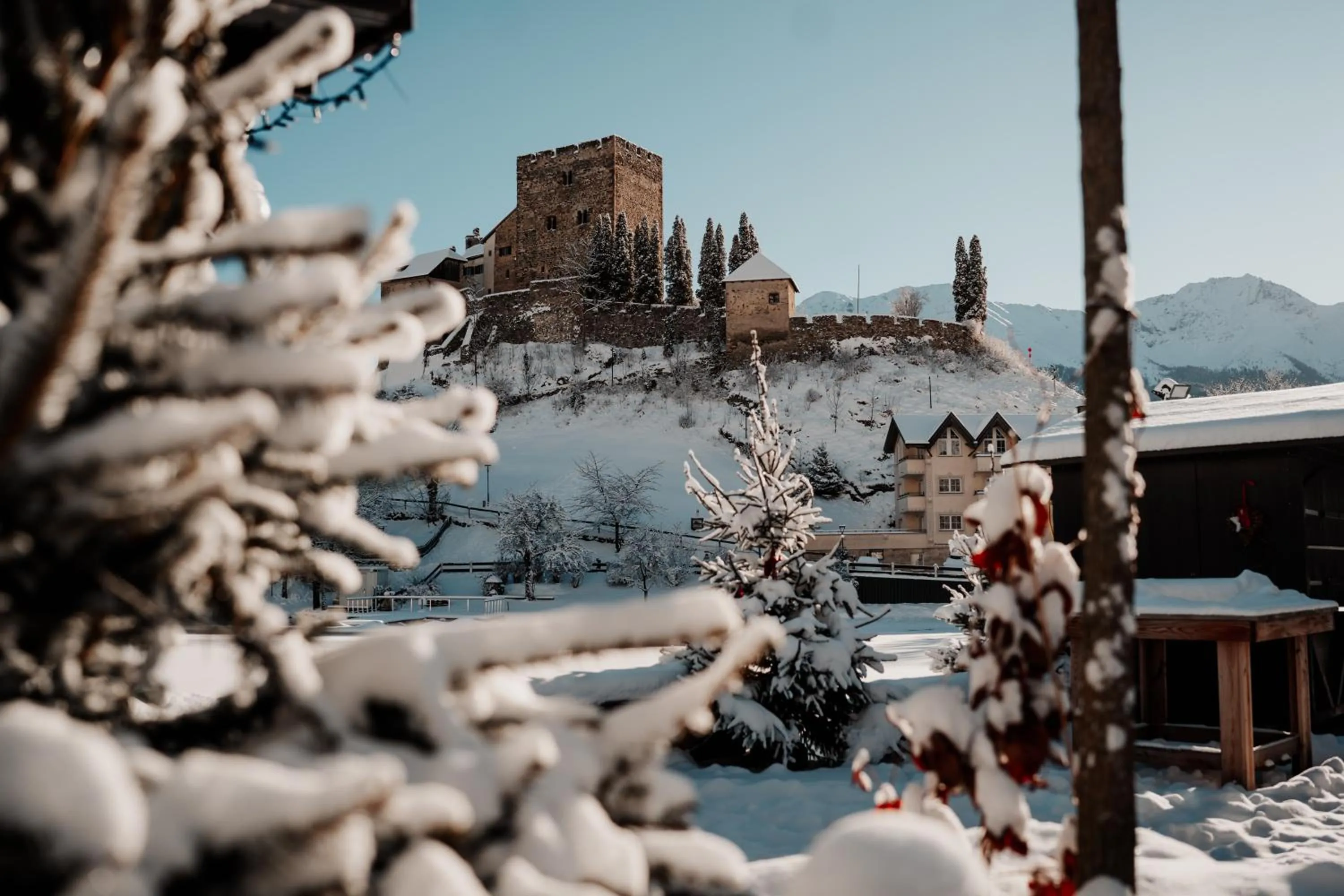 View (from property/room) in Kinderhotel Laderhof