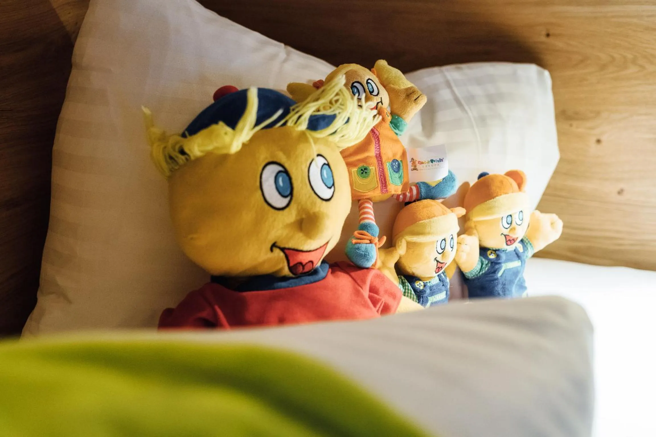 Bed in Kinderhotel Laderhof